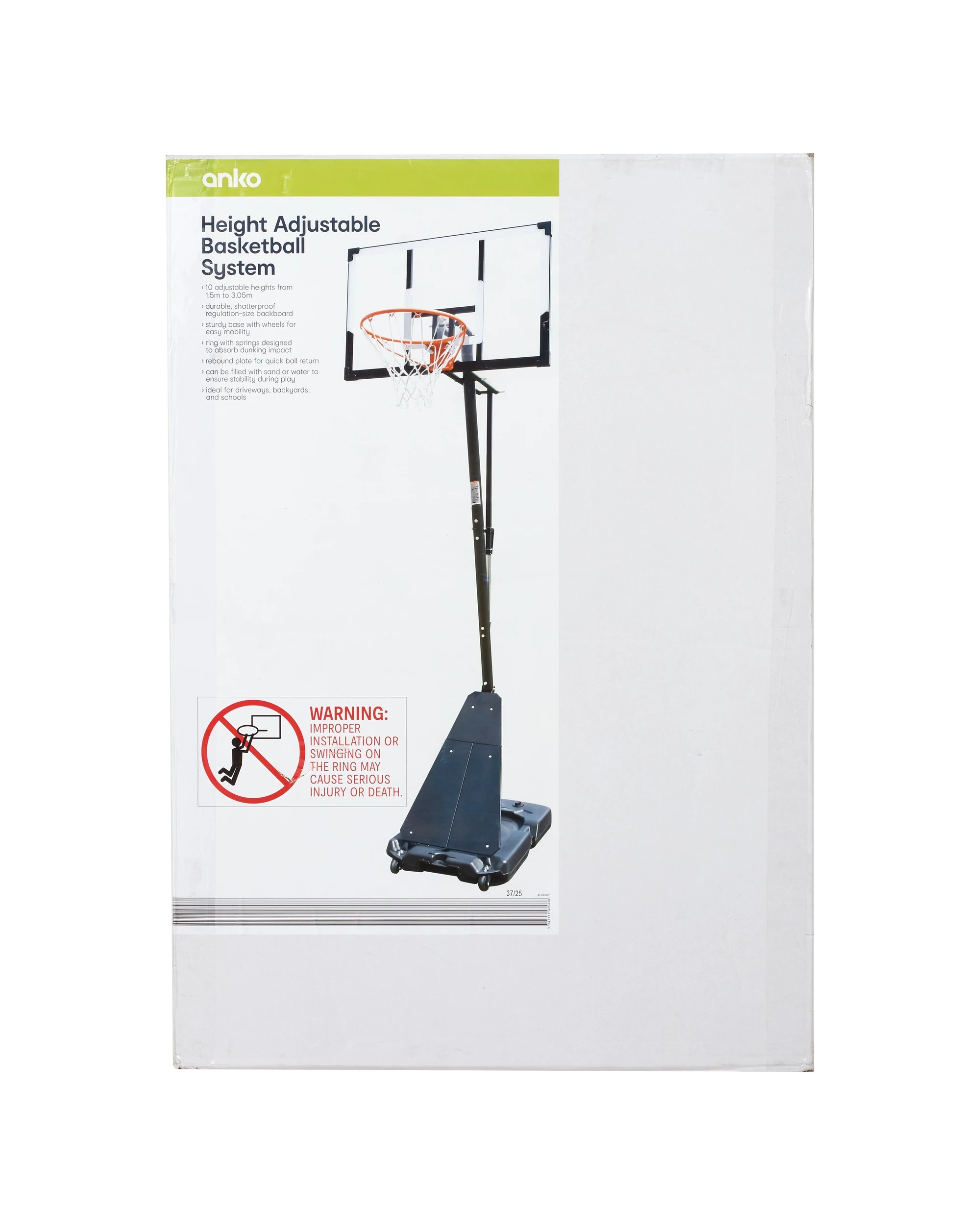 10 Height Adjustable Basketball System, 10 of 10
