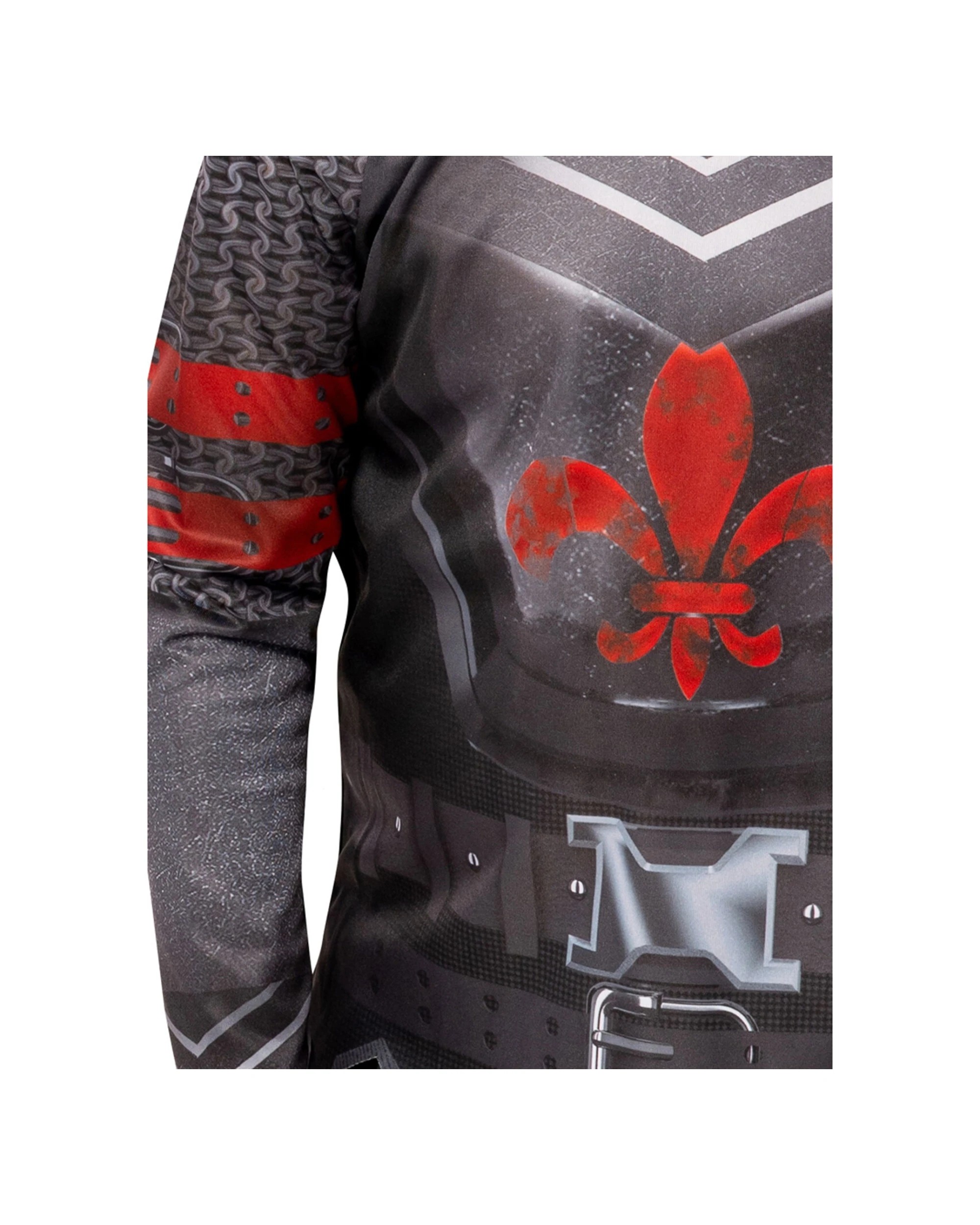 3 Rubies Knight Costume Party Dress-Up Kids S - Black, 3 of 3