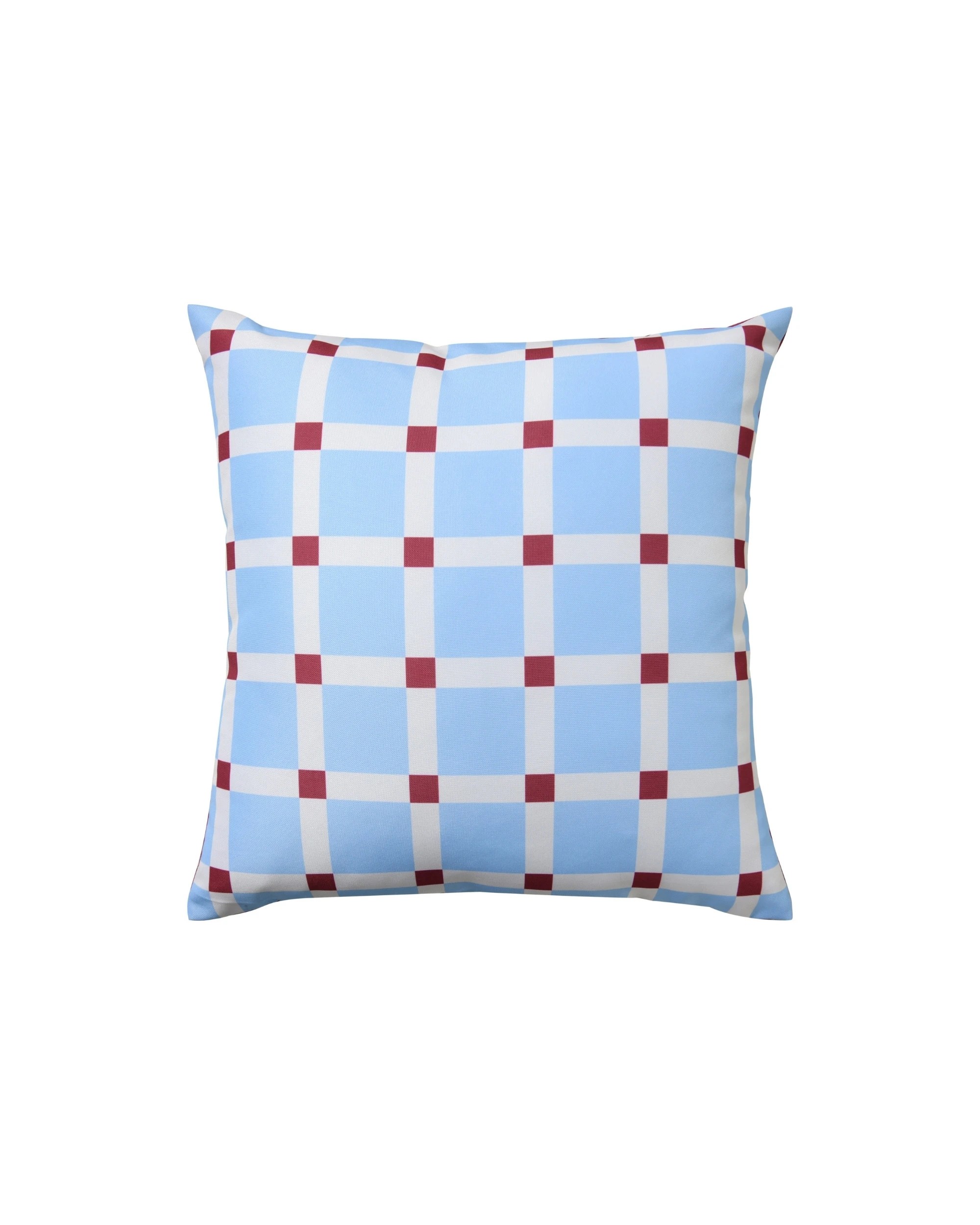 1 Vibes Trattoria Printed Outdoor Cushion 50x50cm - Sky Blue, 1 of 8