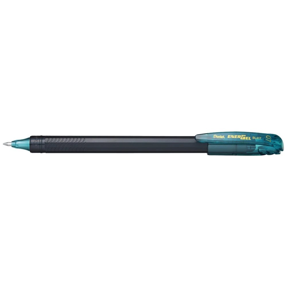 1 Pentel Energel BL417 Gel Pen 0.7mm Turquoise, 1 of 1