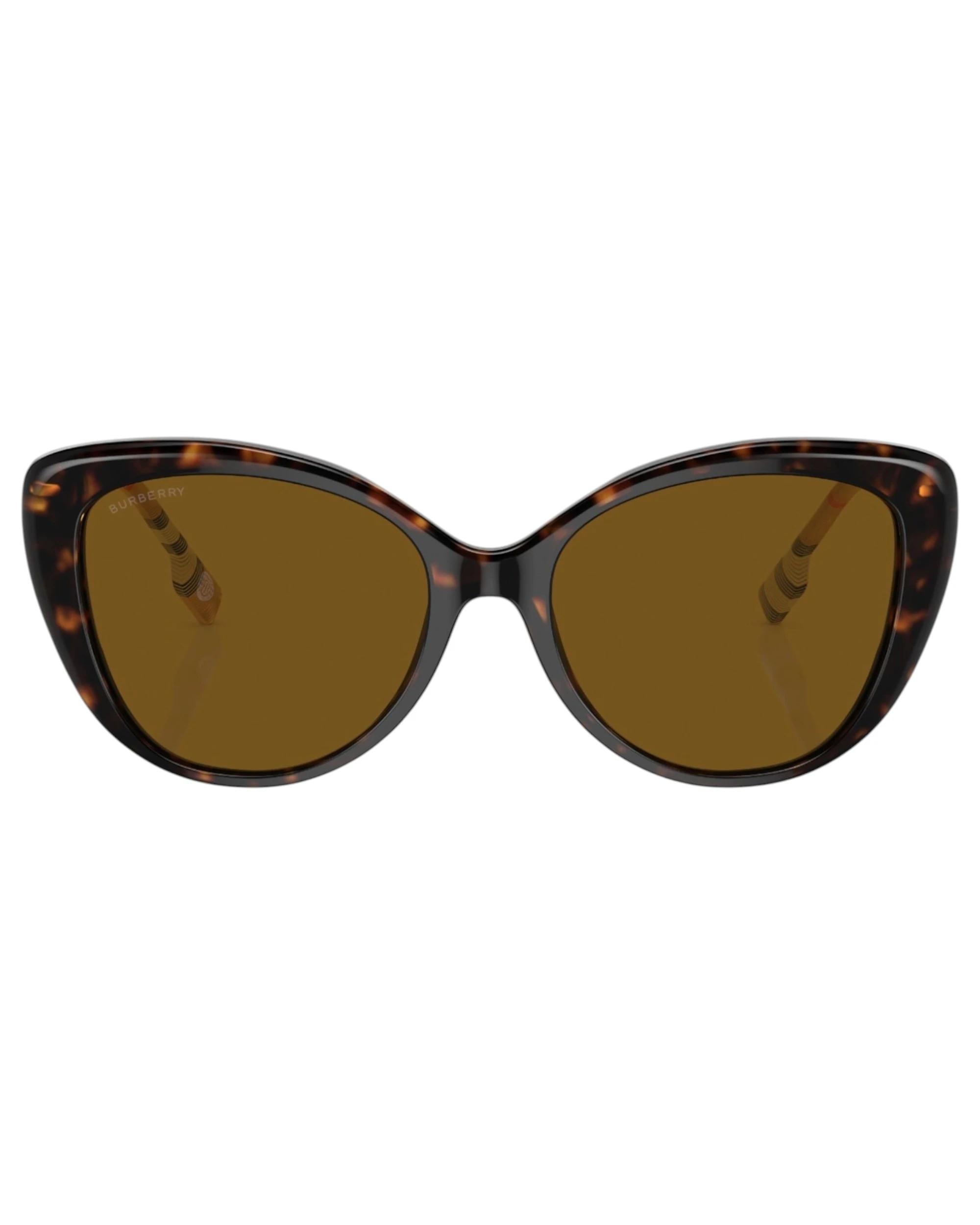 2 Burberry Womens Polarised Sunglasses BE4407 Dark Havana/ Brown Sunnies DARK HAVANA/BROWN, 2 of 5