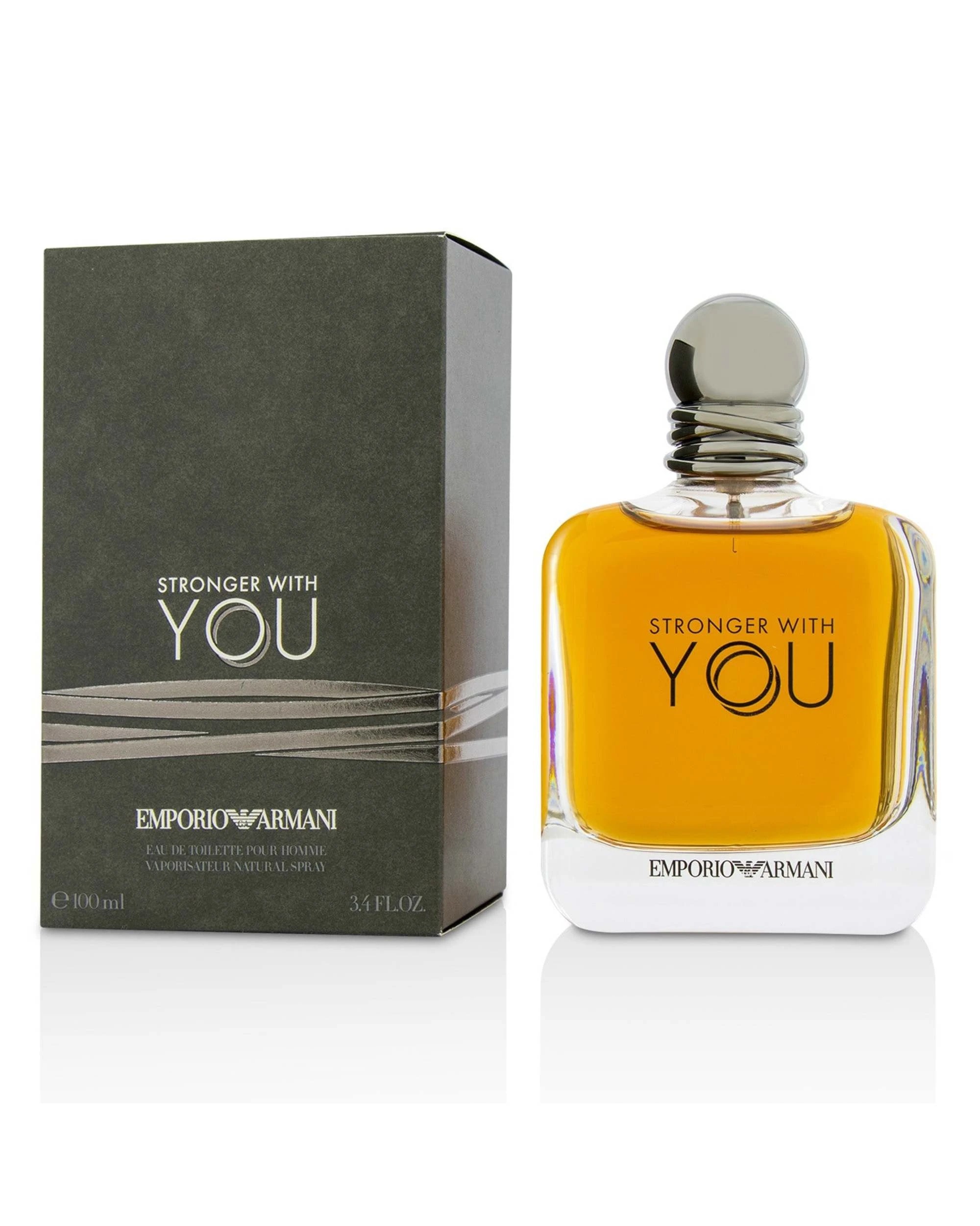 1 Giorgio Armani Emporio Armani Stronger With You Eau De Toilette Spray  100ml/3.4oz, 1 of 4