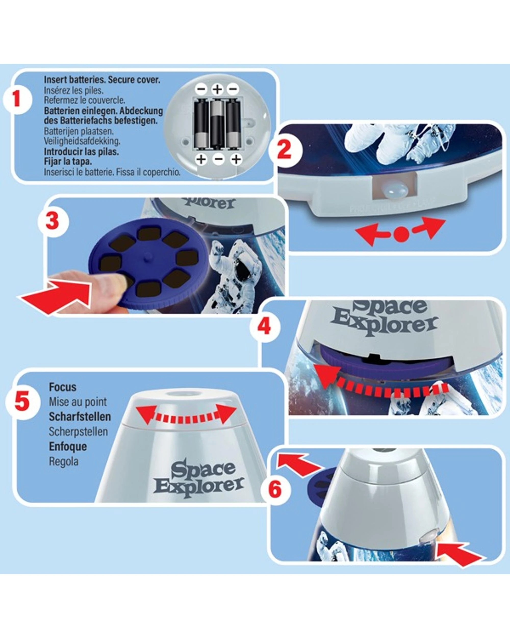 5 Brainstorm Space Explorer Room Projector, 5 of 10