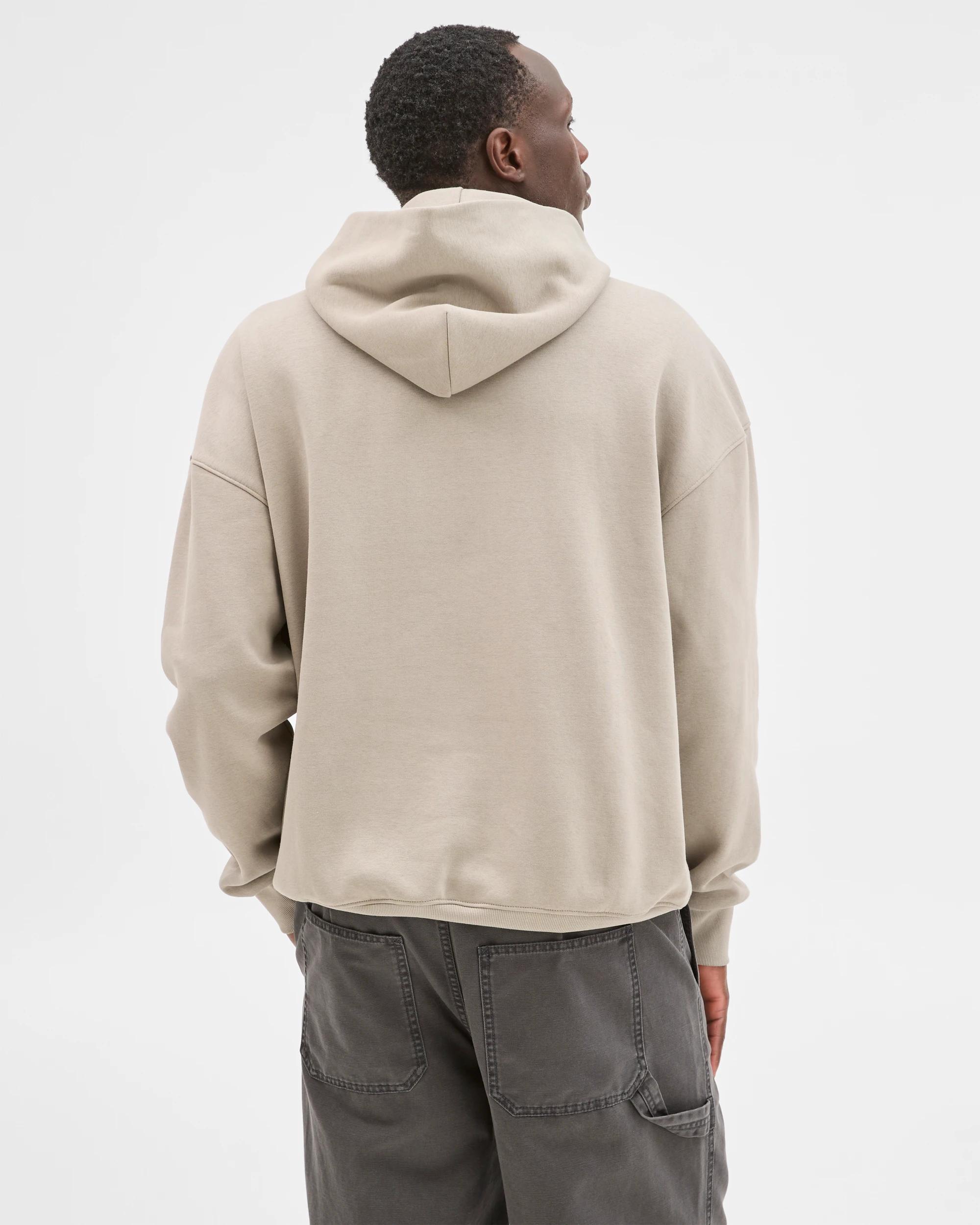 6 Commons Australian Cotton Blend Heavyweight Oversized Hoodie ELEPHANT GREY, 6 of 6