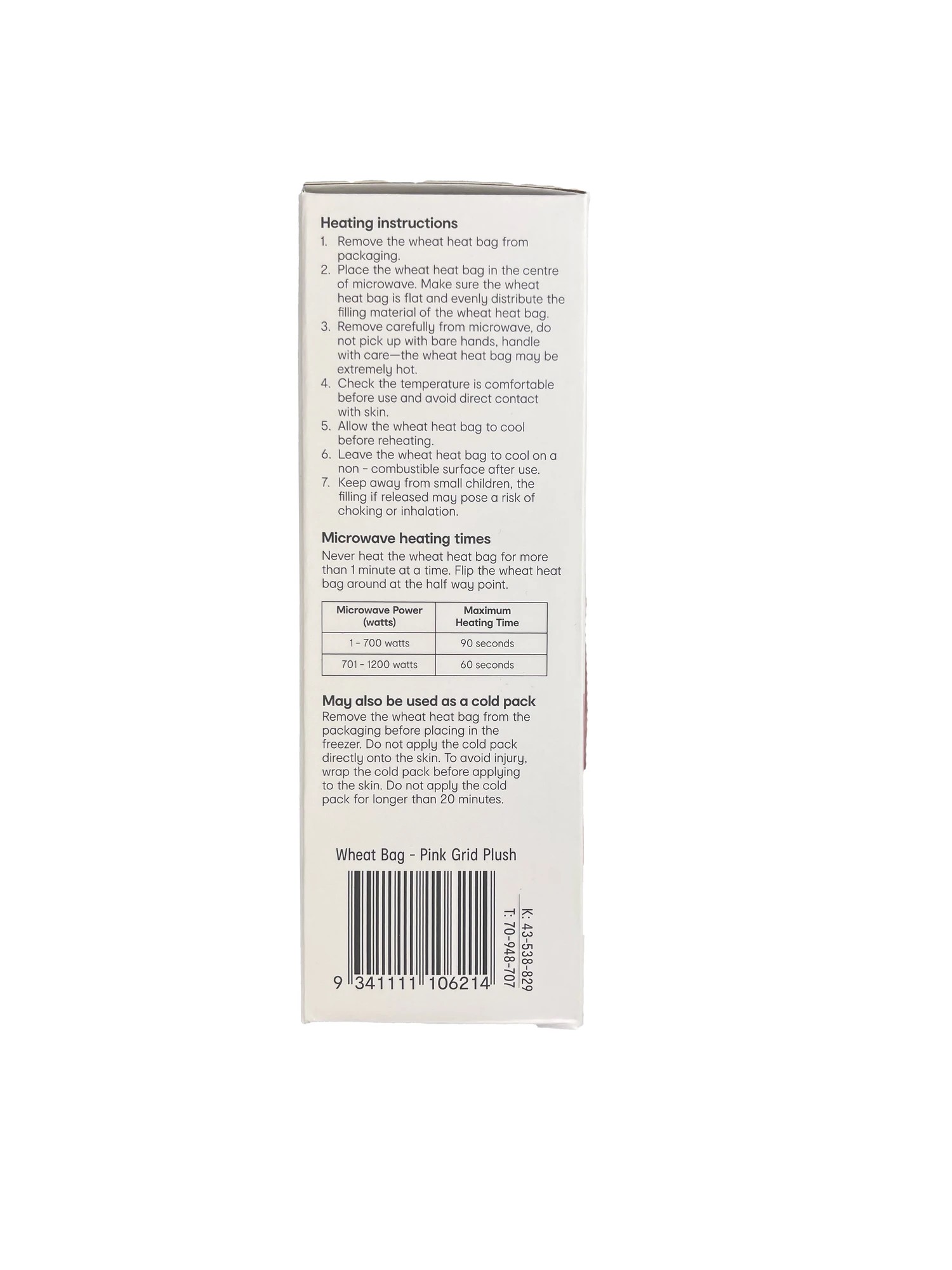 4 OXX Essentials Classic Style Therapy Heat Pack - Pink, 4 of 4