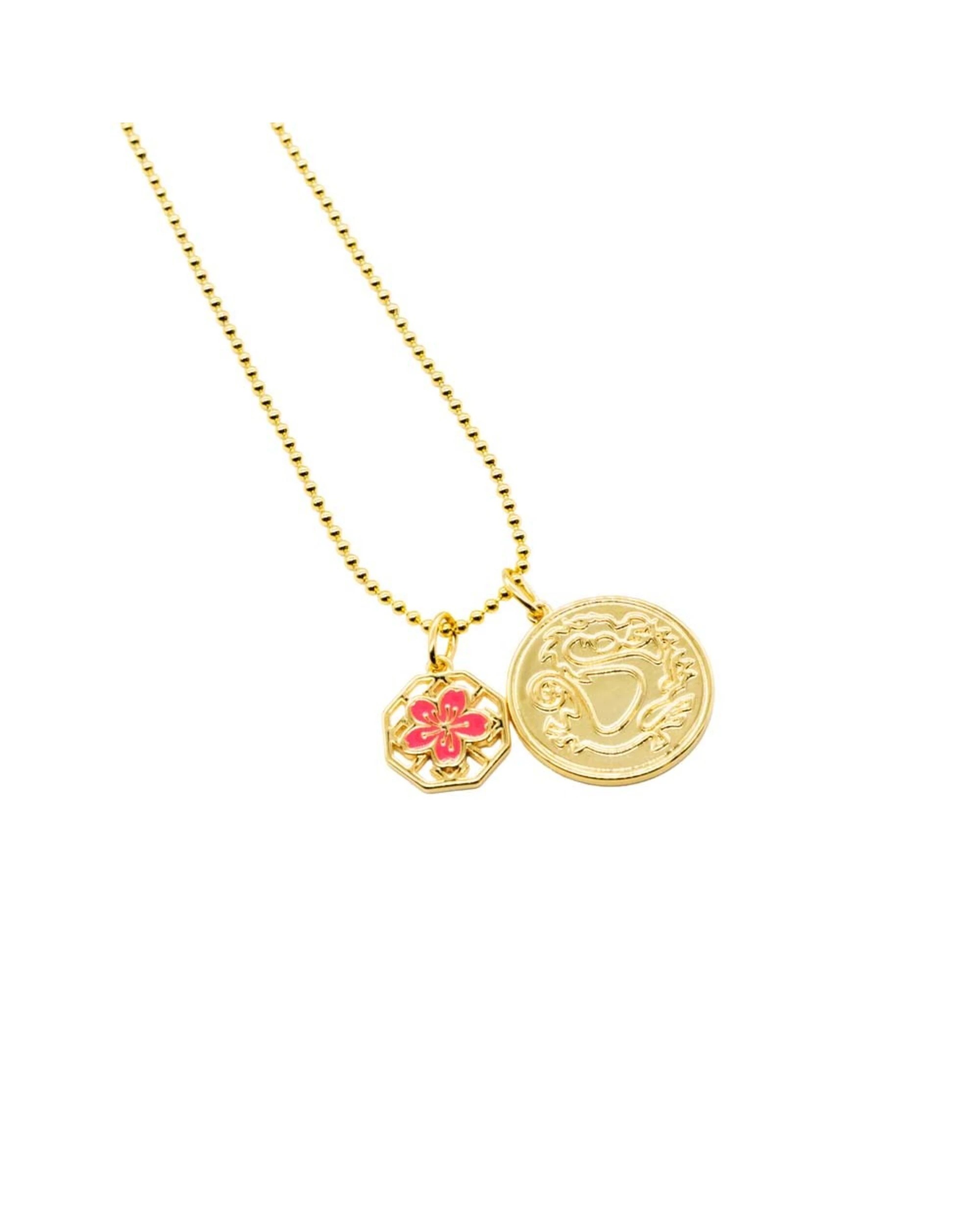 1 Disney - Mulan - Pendant Necklace - Gold, 1 of 1