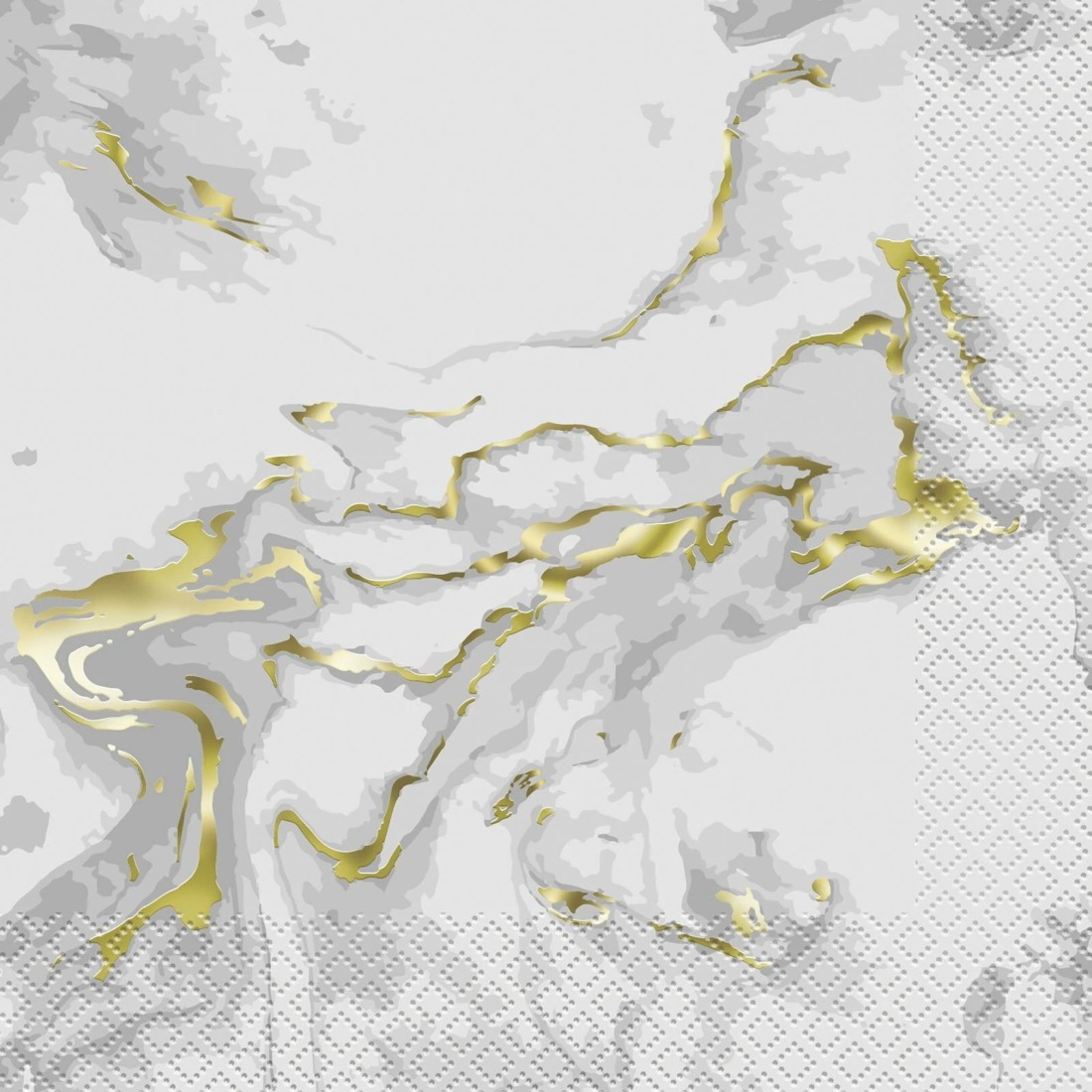 1 Unique Gold Marble Large Napkins / Serviettes Pack of 20, 1 of 1