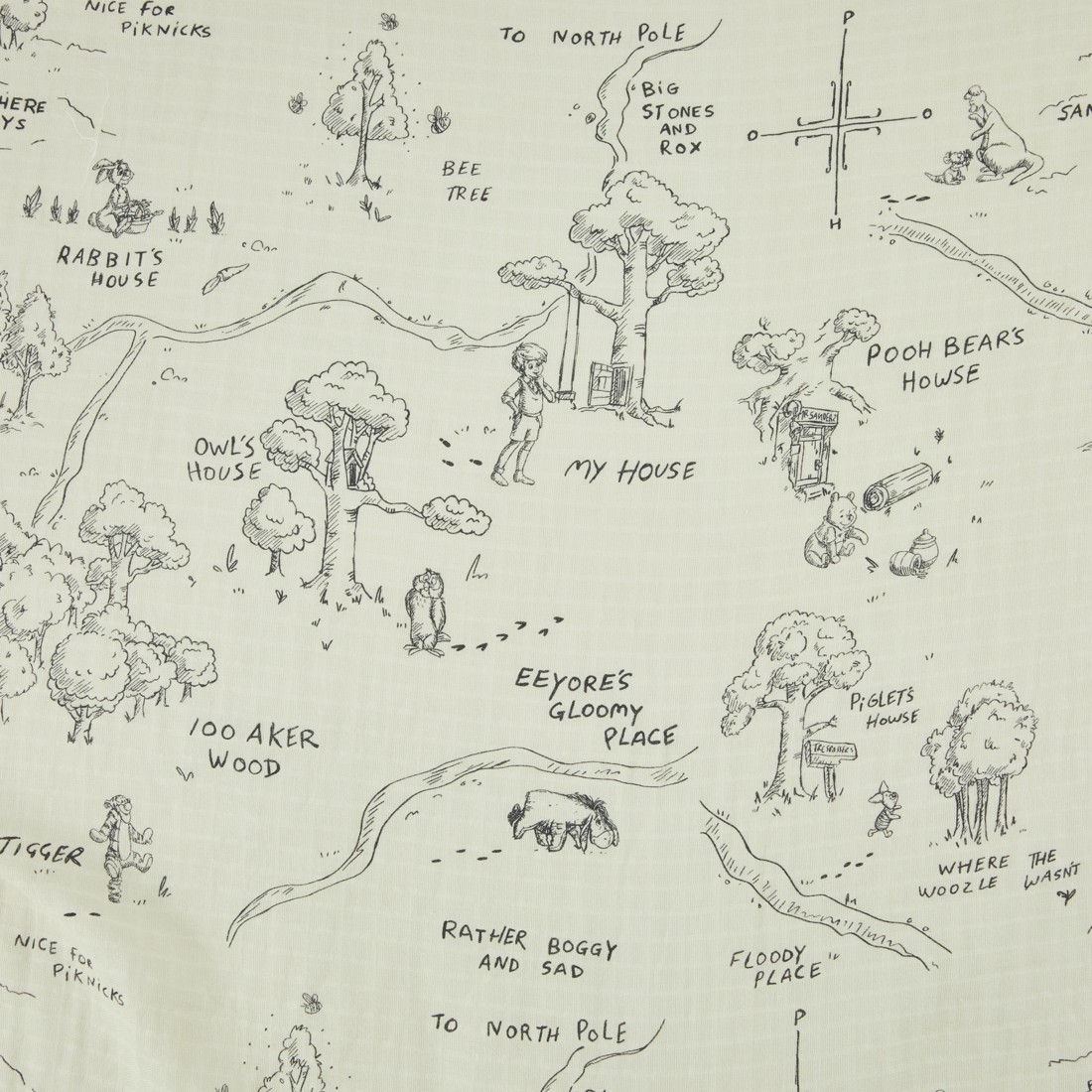 4 3 Pack Disney Baby Winnie the Pooh Muslin Wraps, 4 of 7