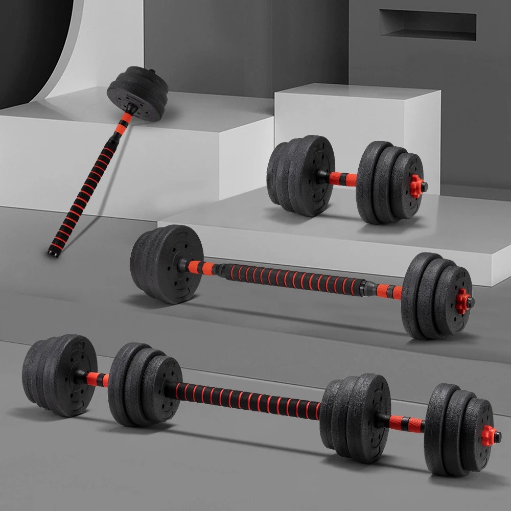 3 ProPulse 20KG Adjustable Dumbbell Barbell Set Home Gym Weights Exercise - Black, 3 of 3