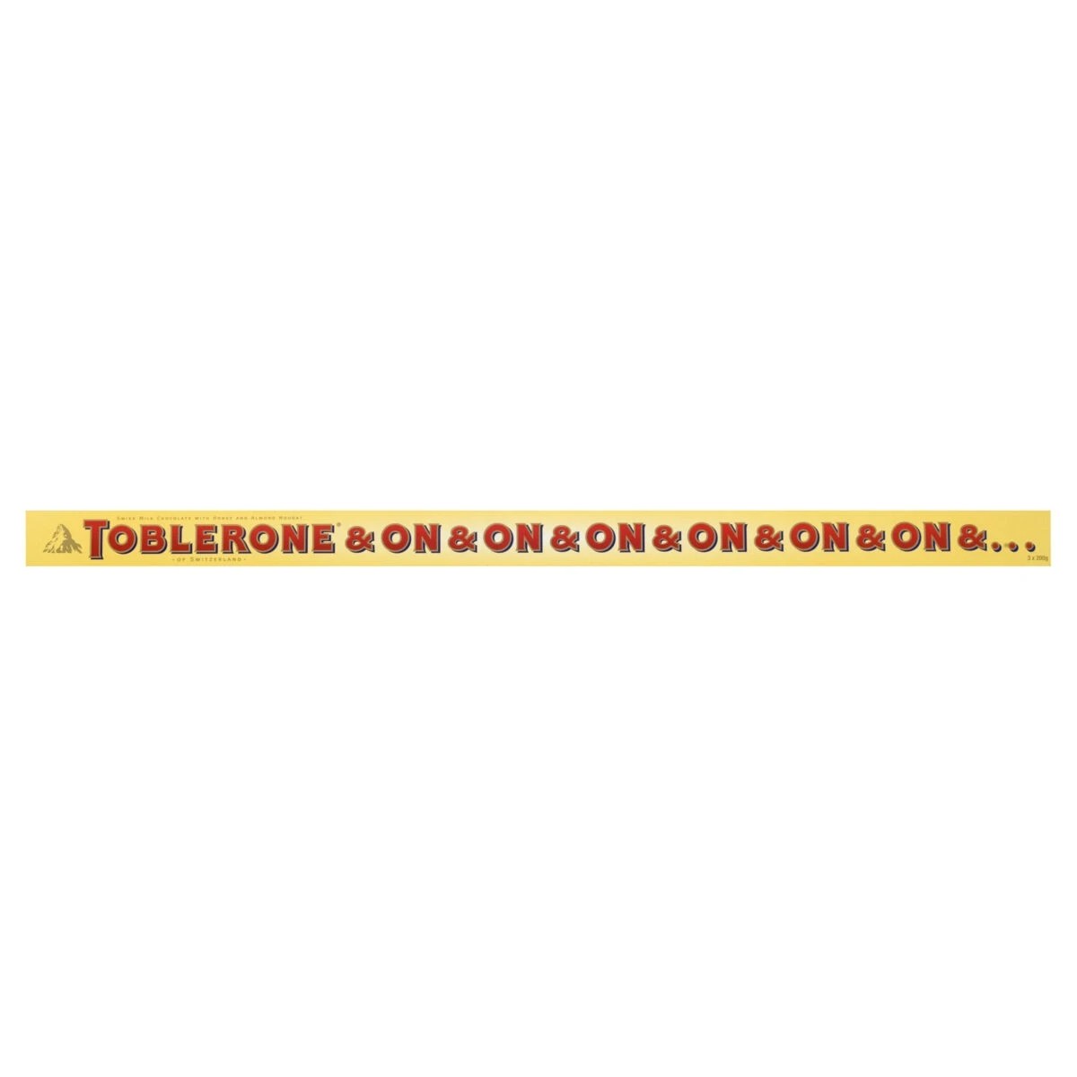 2 Toblerone On & On 600g, 2 of 3