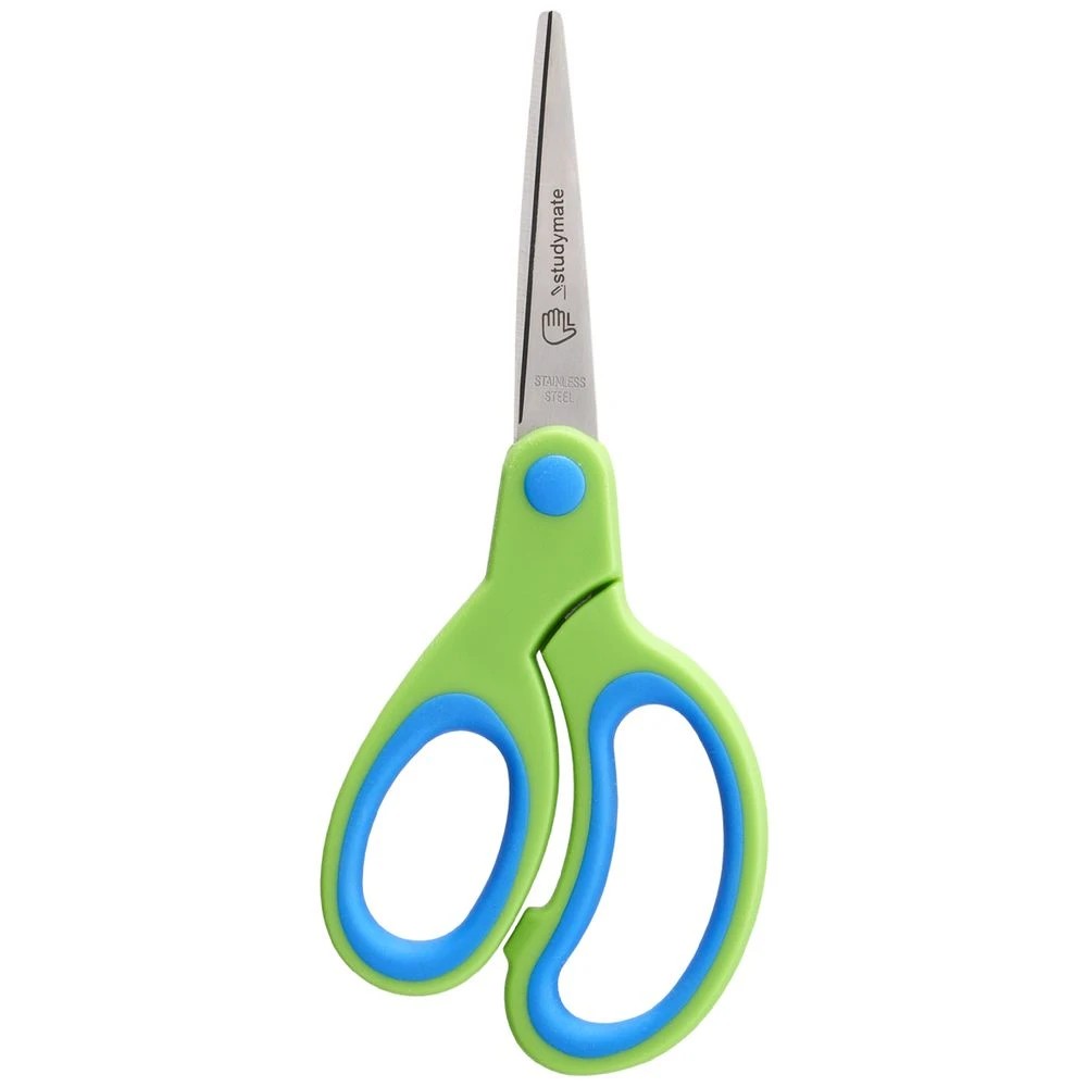 2 Studymate Left Handed 6" Scissors, 2 of 3