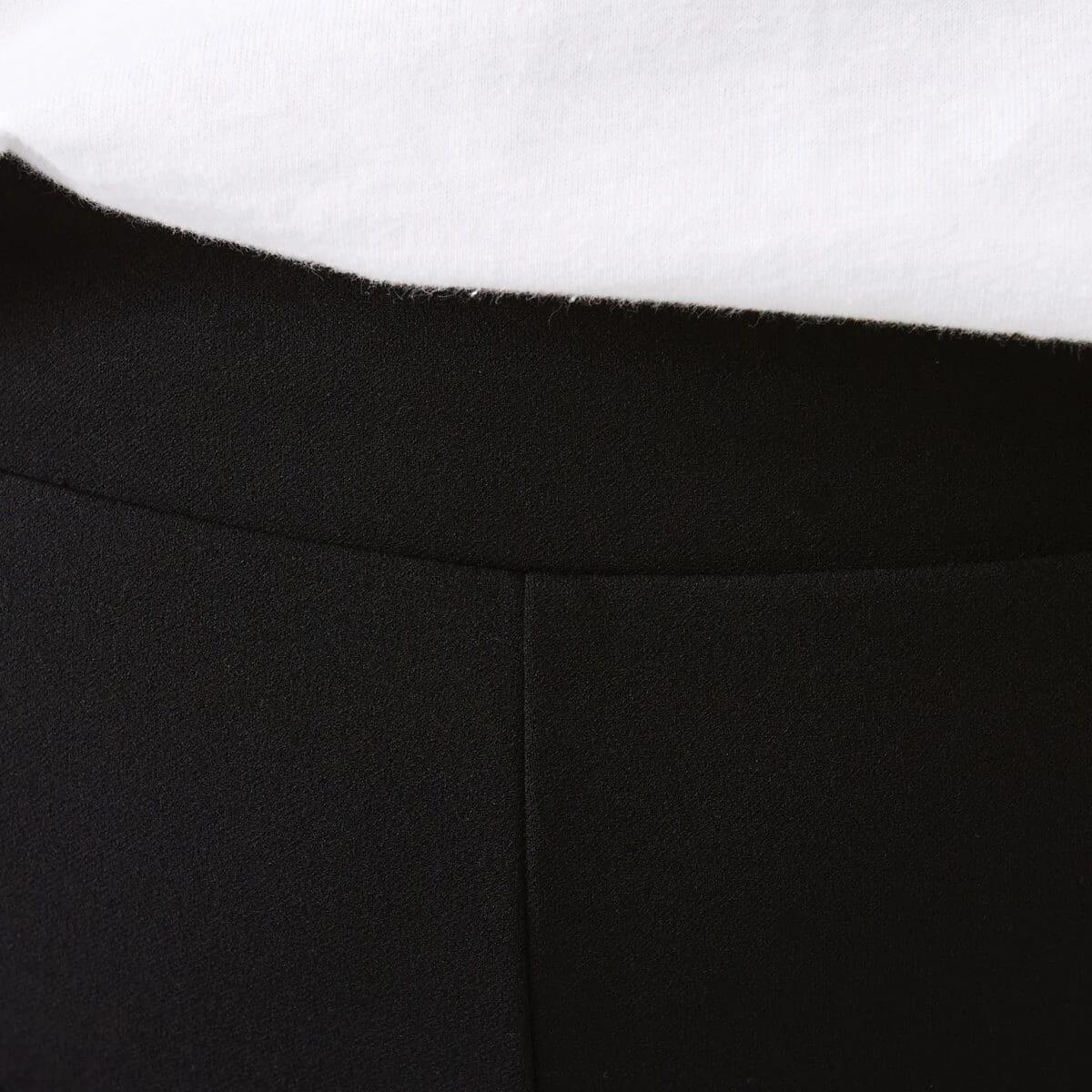 4 Curve Straight Leg Work Pants SOLID BLACK, 4 of 5