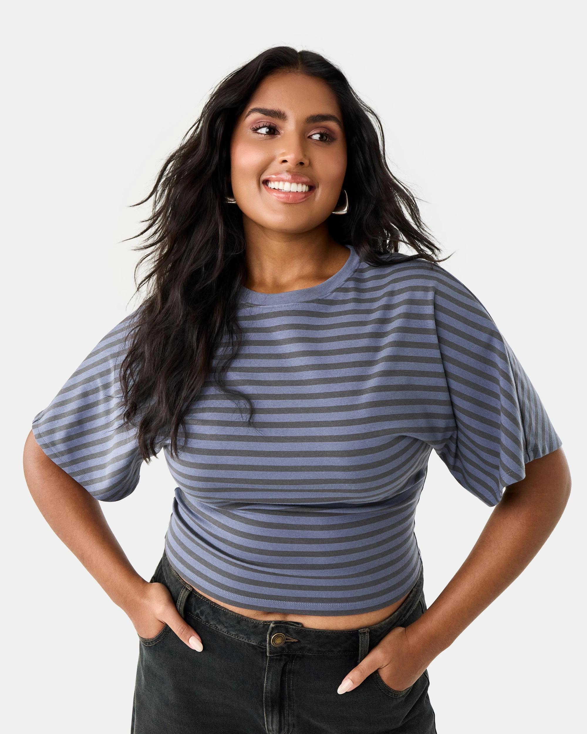 3 Short Sleeve Fitted Top Wldwindstp, 3 of 10