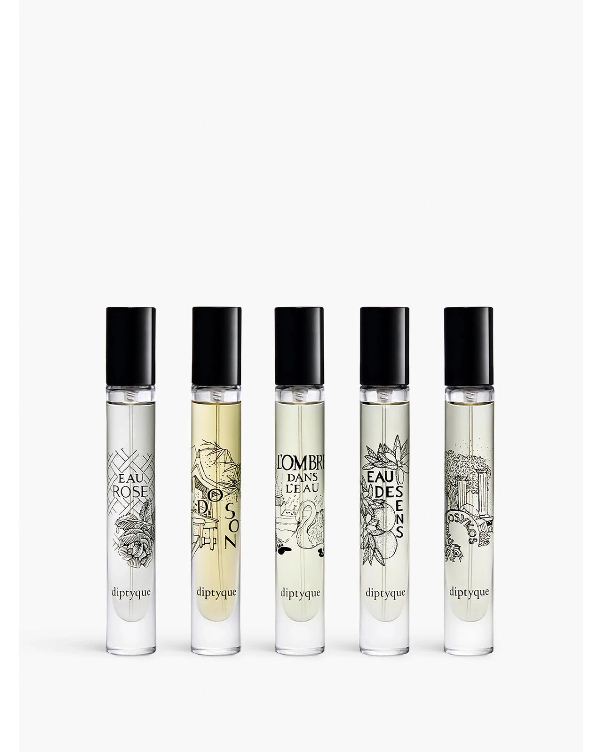 2 Diptyque Discovery EDT Set (Eau Rose, Do Son, L'Ombre Dans L'Eau, Eau De Sens, Philosykos) 5x7.5ml, 2 of 2