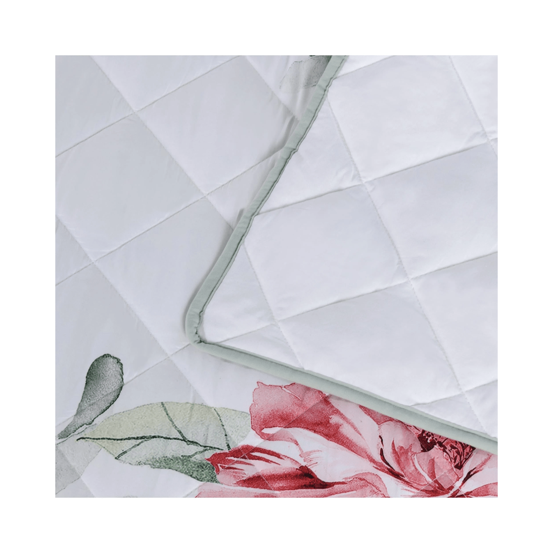 5 Bianca Bedding Coleraine Quilted Polyester Bedspread Set, Soft Pink, Sage and Teal
 - King Single Bed
 - assorted, 5 of 5