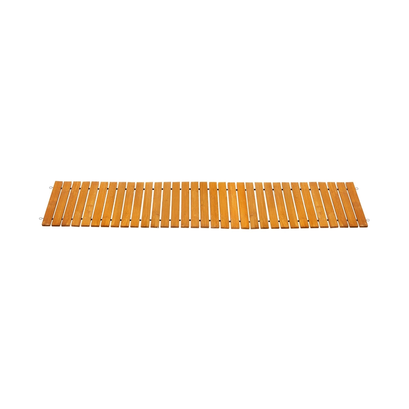 7 Livsip Garden Wooden Pathway 8ft Straight Roll-Out Wood Walkway Outdoor Backyard - Natural, 7 of 9