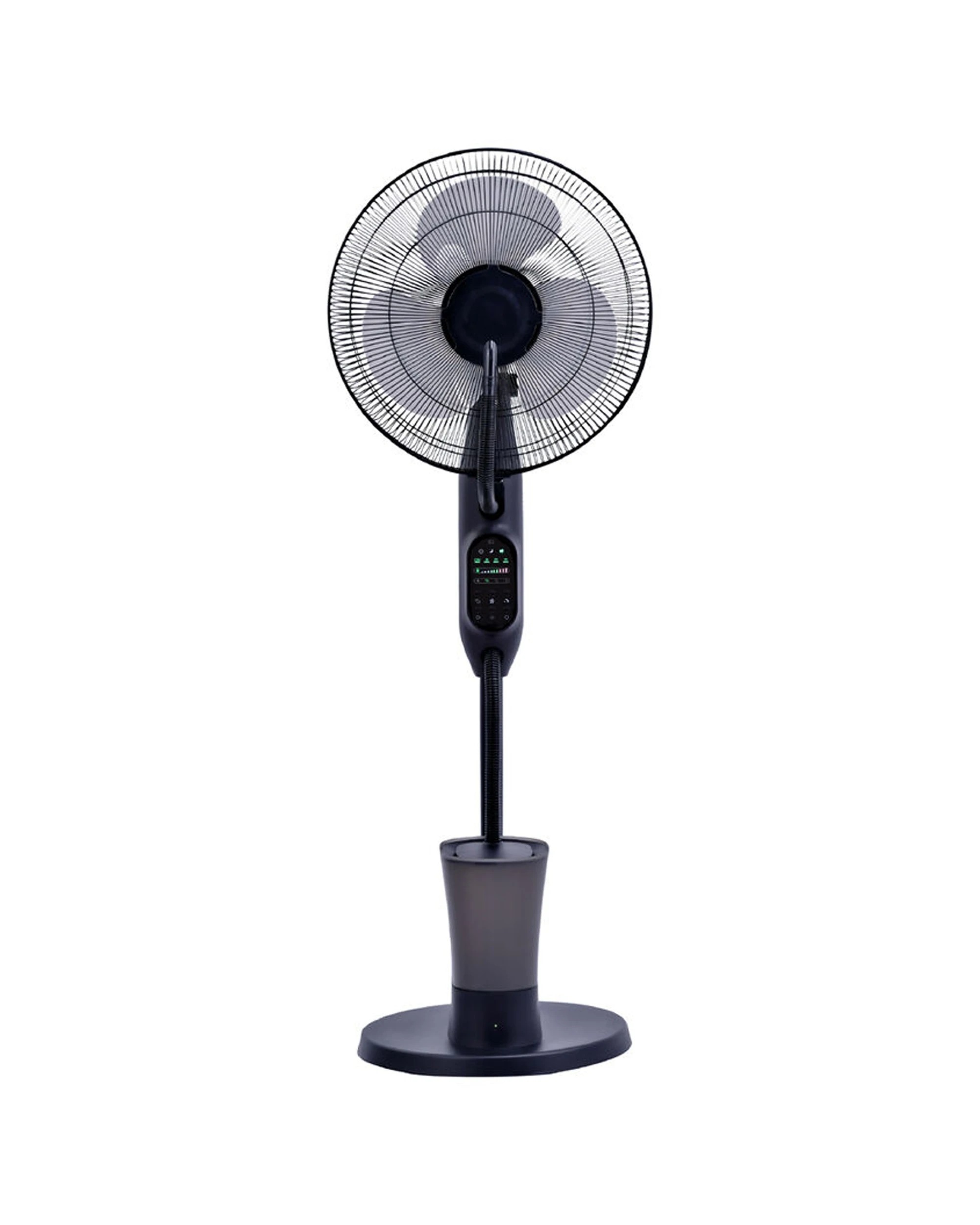 2 Heller Adjustable 75w Misting Fan W/ Remote Control & Lcd Display 125x40cm
 - Black, 2 of 3