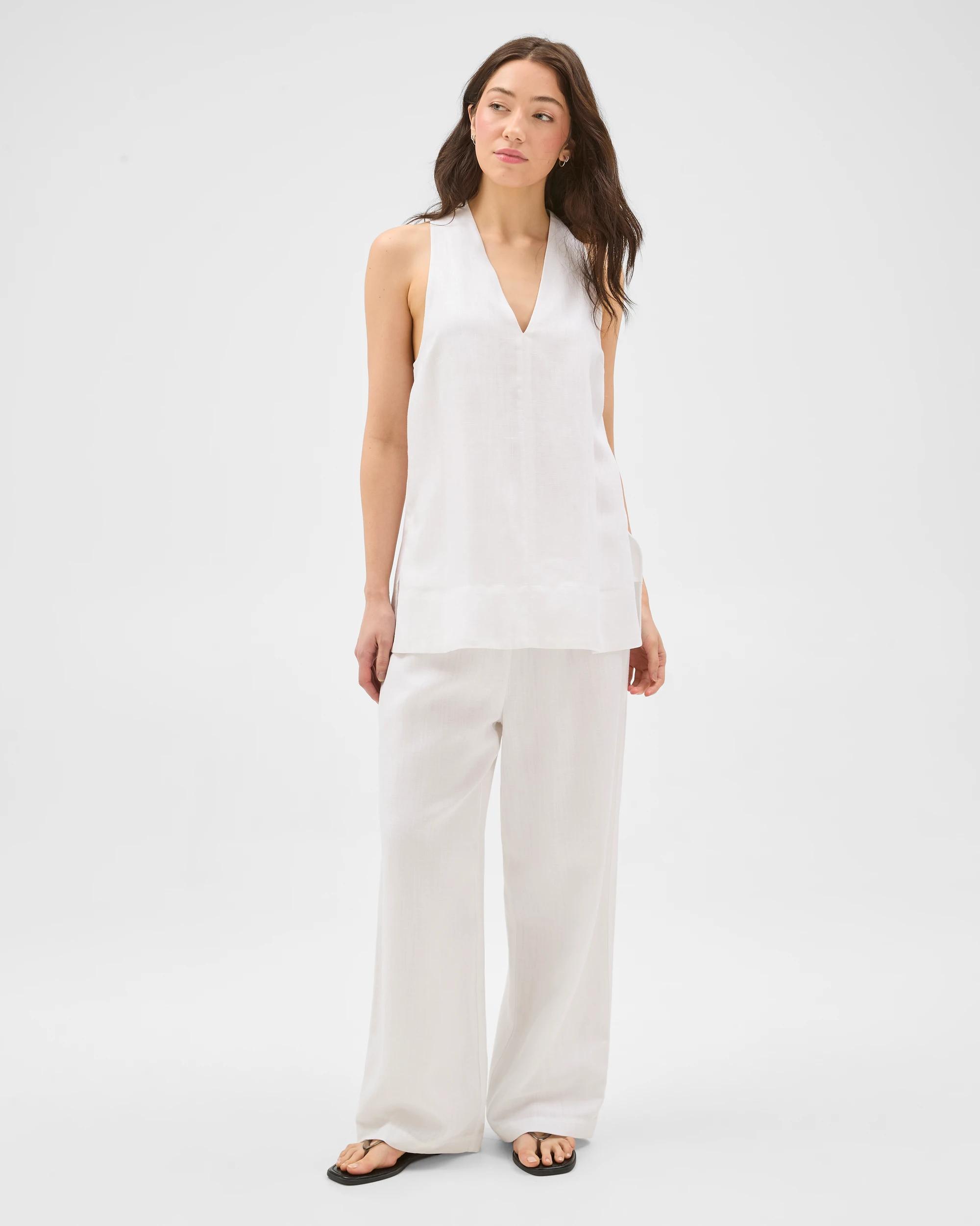 4 Lily Loves Wide Leg Pants WHITE, 4 of 7