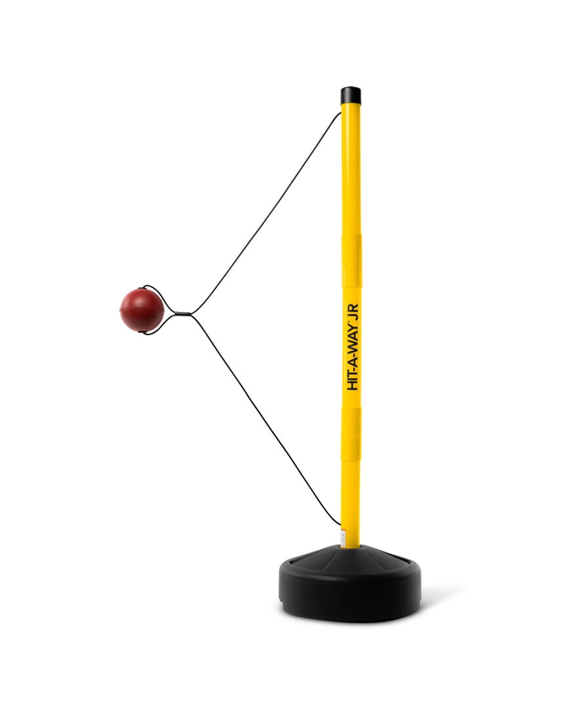 2 Sklz Adjustable Bat-A-Way Junior Cricket Swing Trainer Equipment Portable - Yellow, 2 of 8