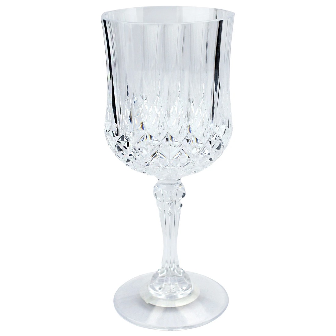 1 Durmaz Crystal Look Clear Acrylic Wine Glass 240ml, 1 of 1