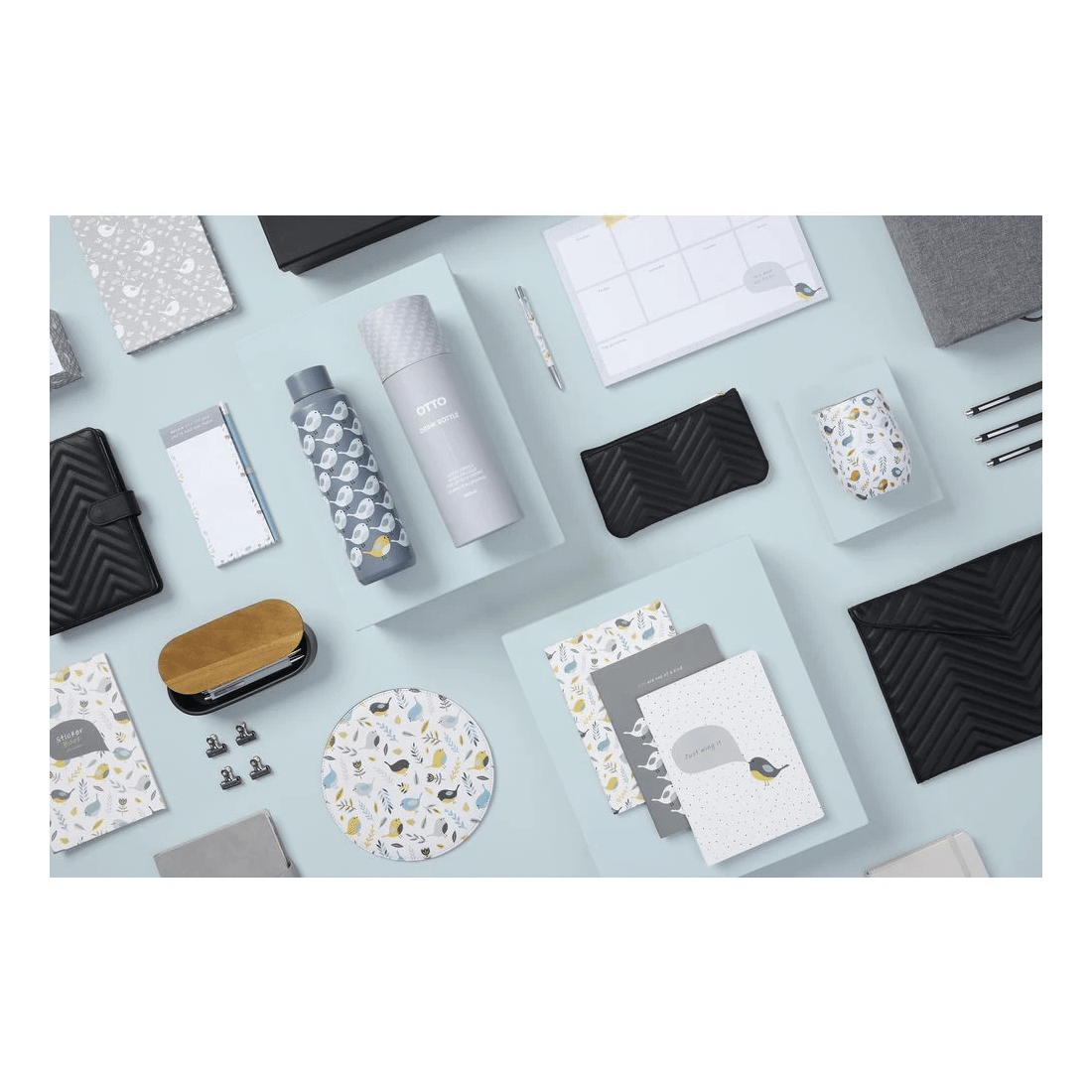 6 Otto Ceramic Pen Tray with Lid, 6 of 6