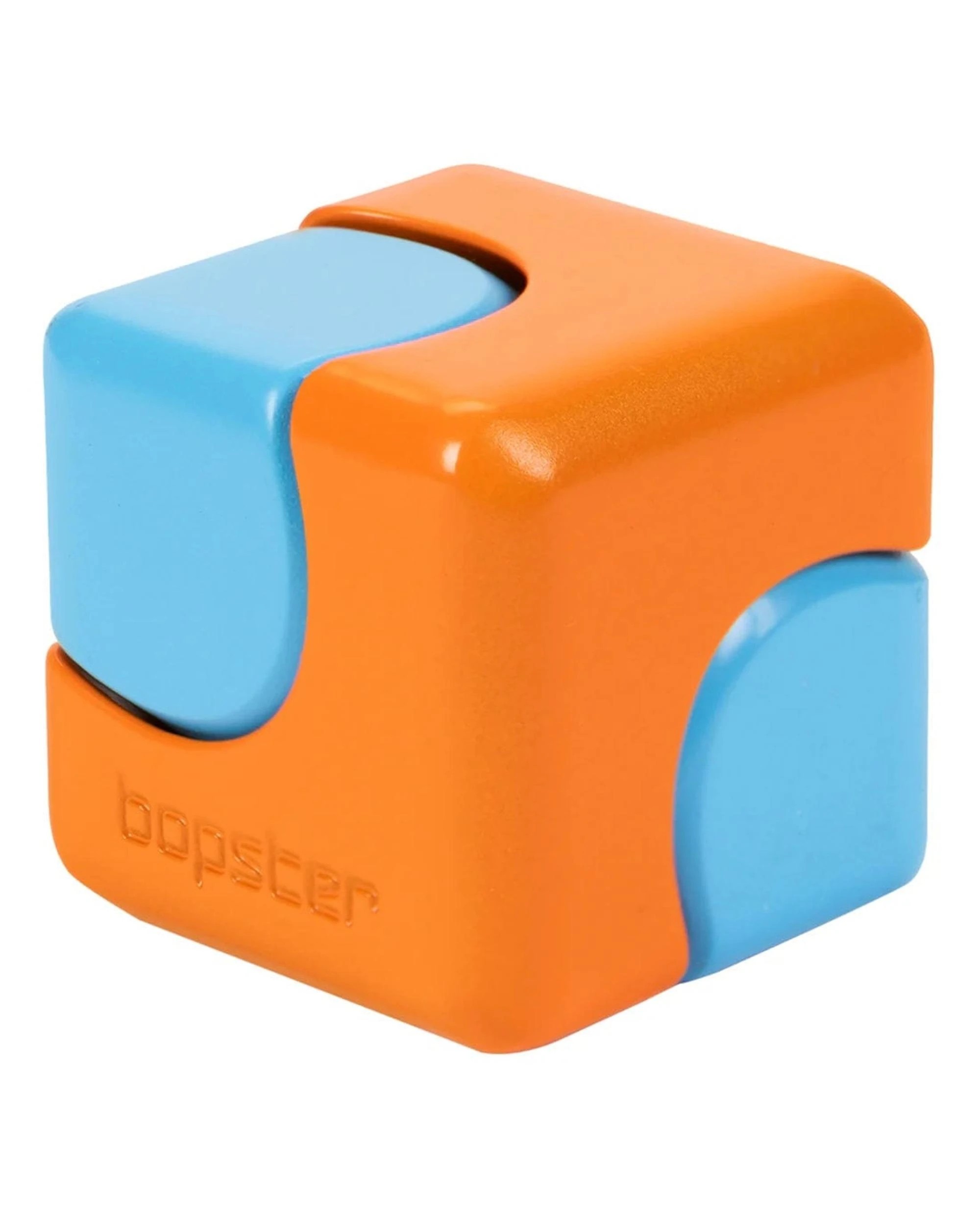 2 Bopster Neon Fidget Cube Spinner - Neon Orange - Orange, 2 of 3