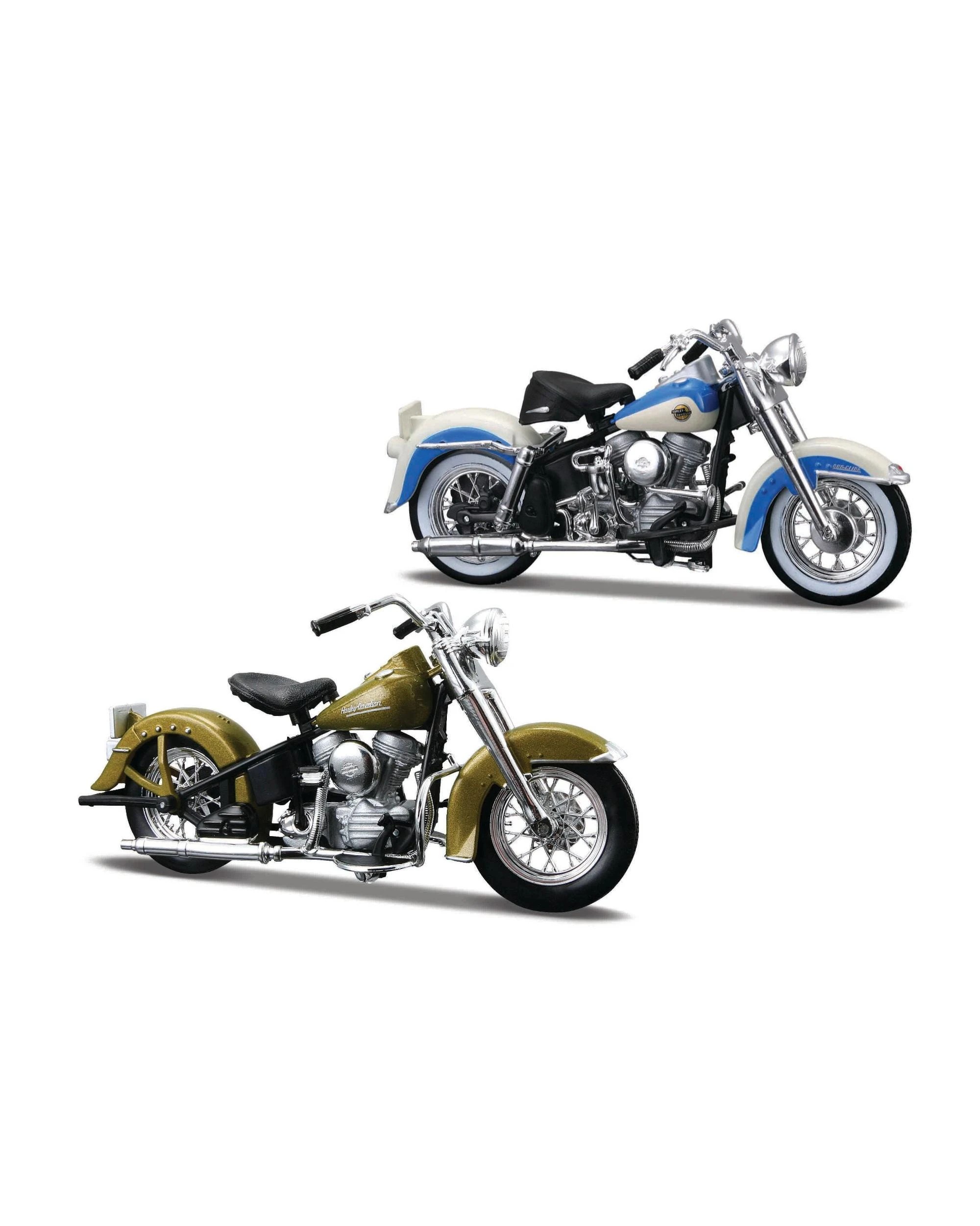 1 Maisto Harley-Davidson 1950s Motorcycle Duos 1:18 Scale Diecast Vehicle 2 Pack, 1 of 4