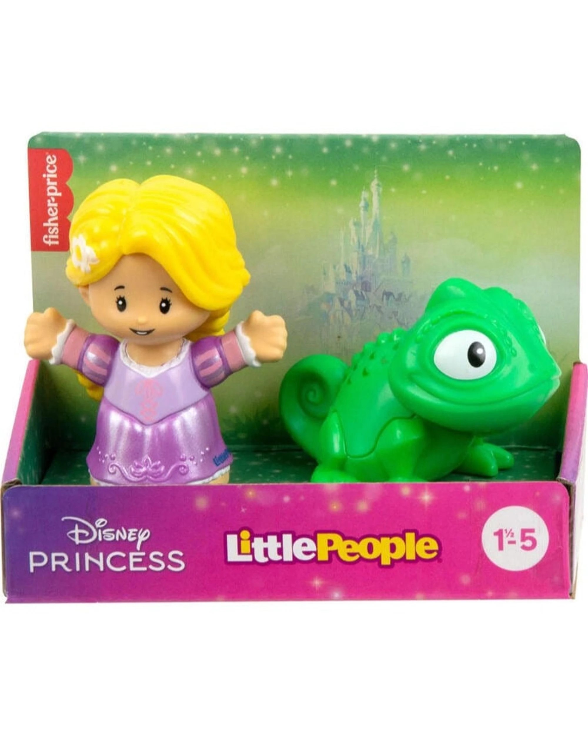 5 Little People Disney Princess Rapunzel and Pascal Figure Set, 5 of 5
