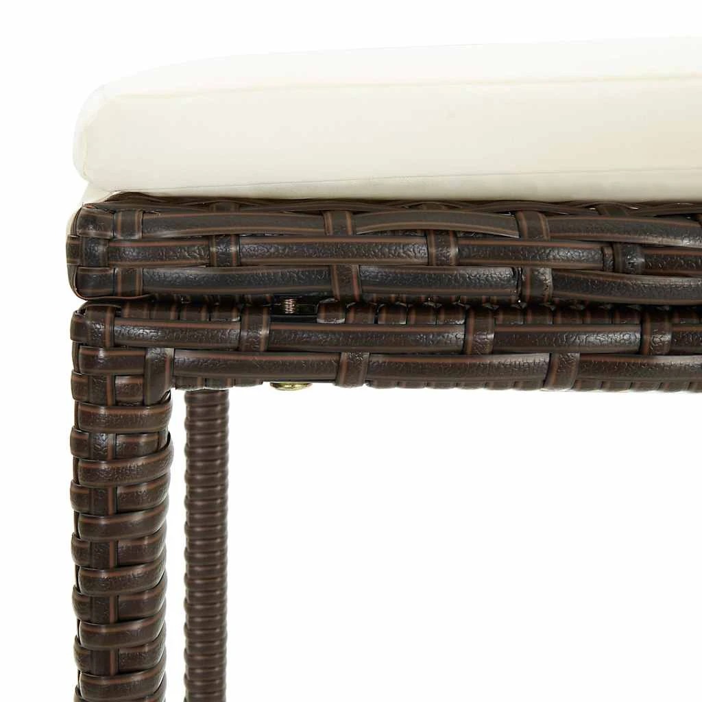 6 vidaXL Bar stool Footrest - Brown, 6 of 8