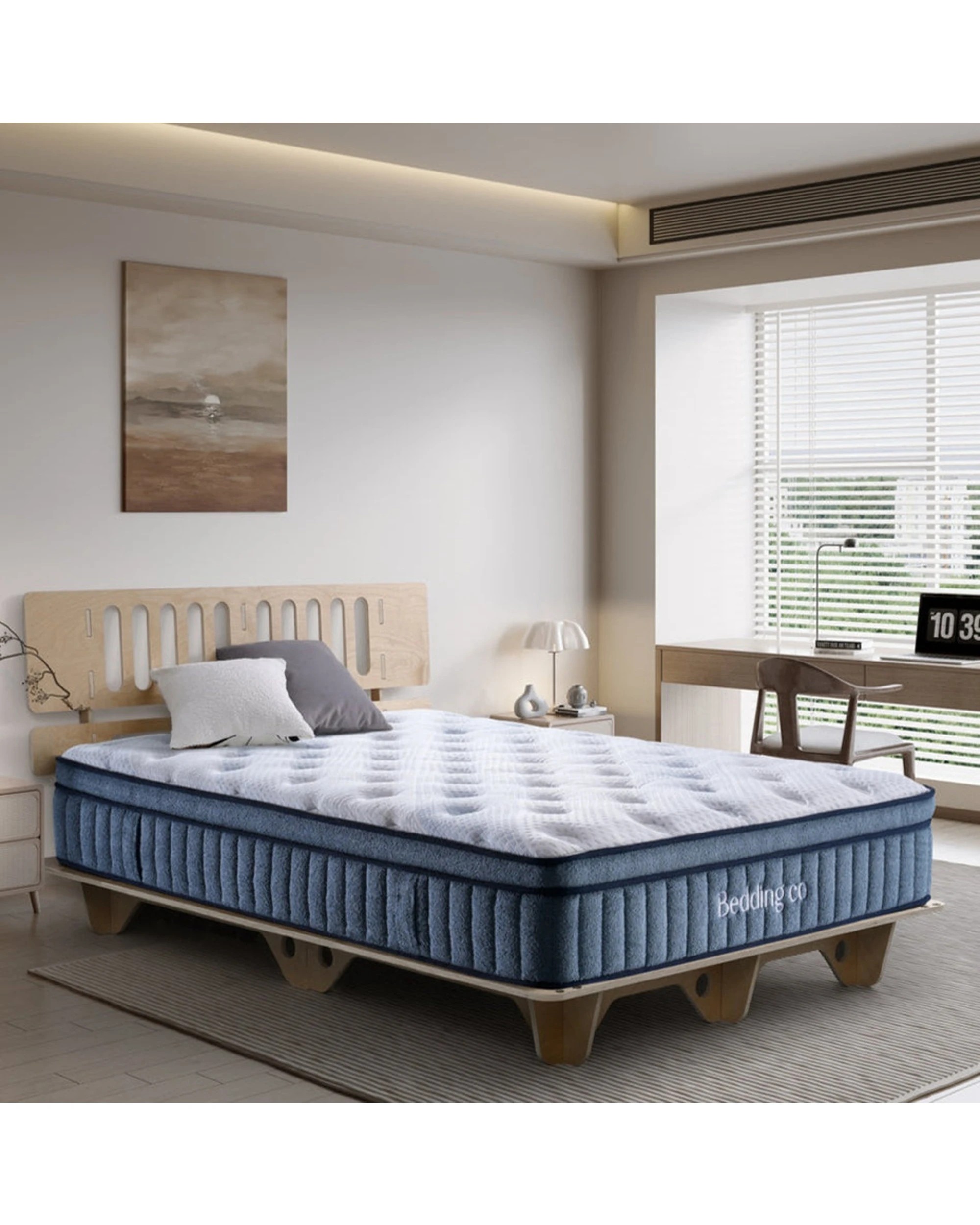 5 Bedding Co Healthy Chiro Memory Foam Mattress Medium Firmness - Super King Bed - White, 5 of 6