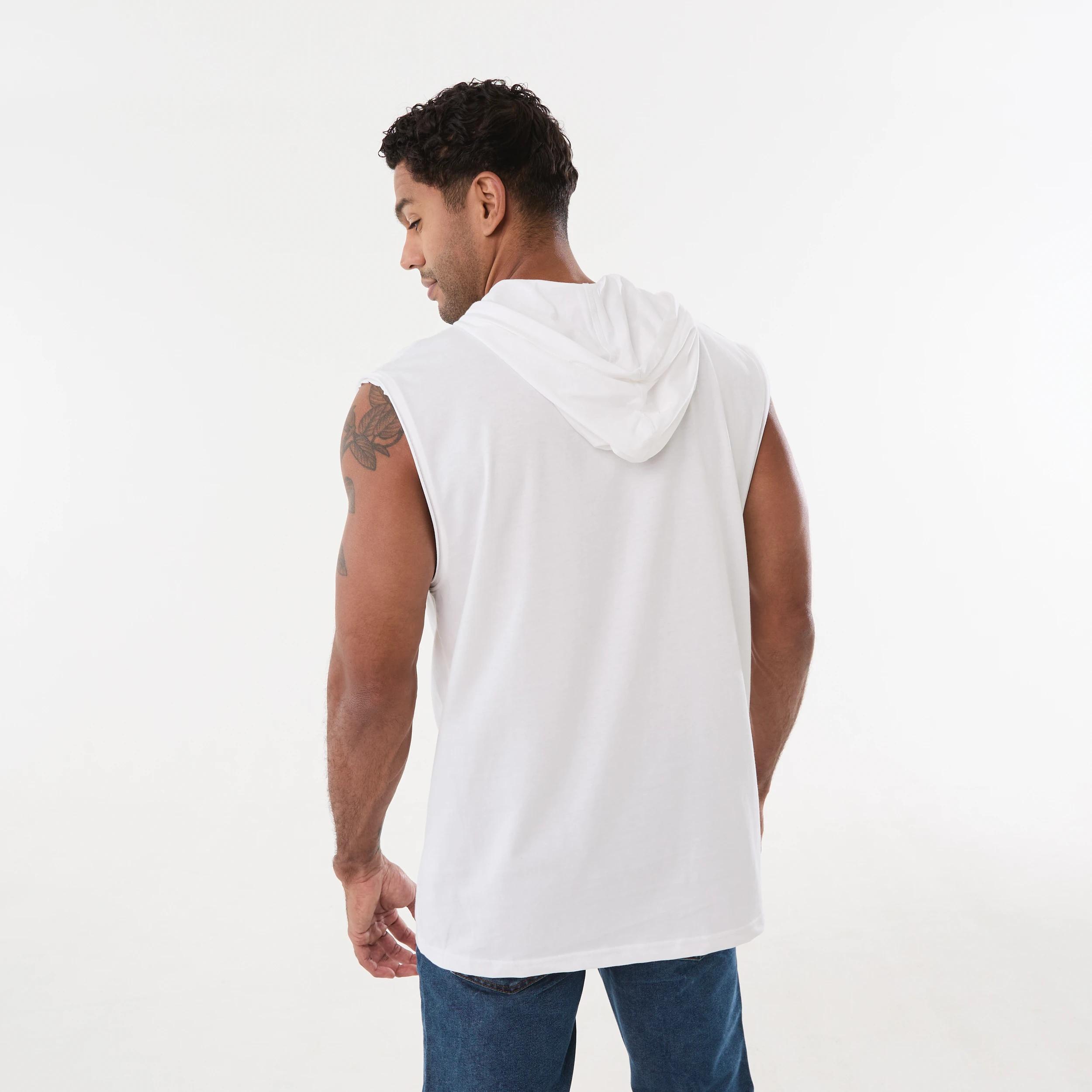 3 Ecko License Hooded Muscle ECKO HALFTONE WHITE, 3 of 5