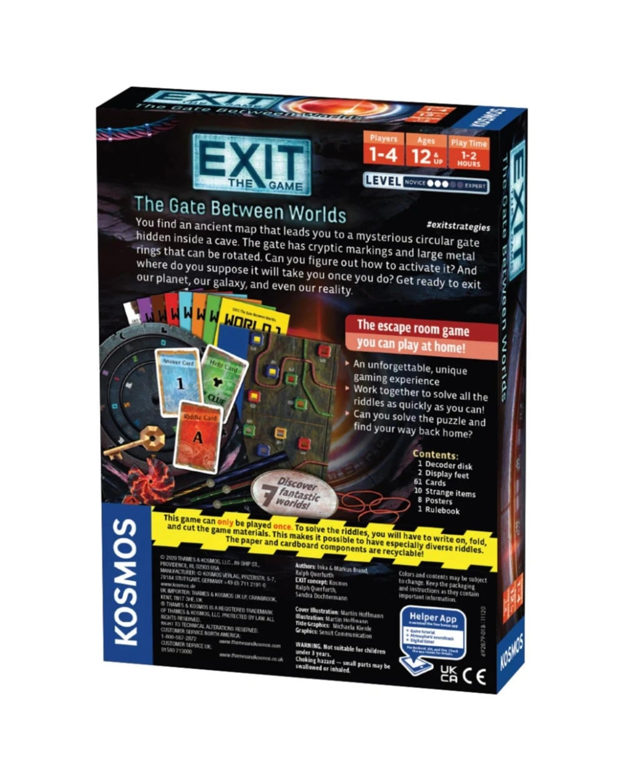 Exit the Game The Gate Between Worlds Puzzle Game - Kmart
