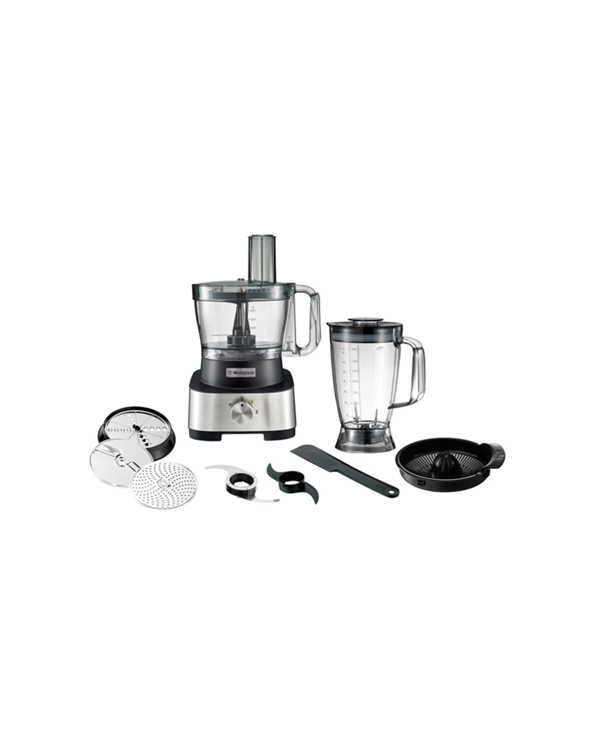 1 Westinghouse Whfpr01ss Xl 3.5l Food Processor/blender Stainless Steel 1000w - Black, 1 of 3