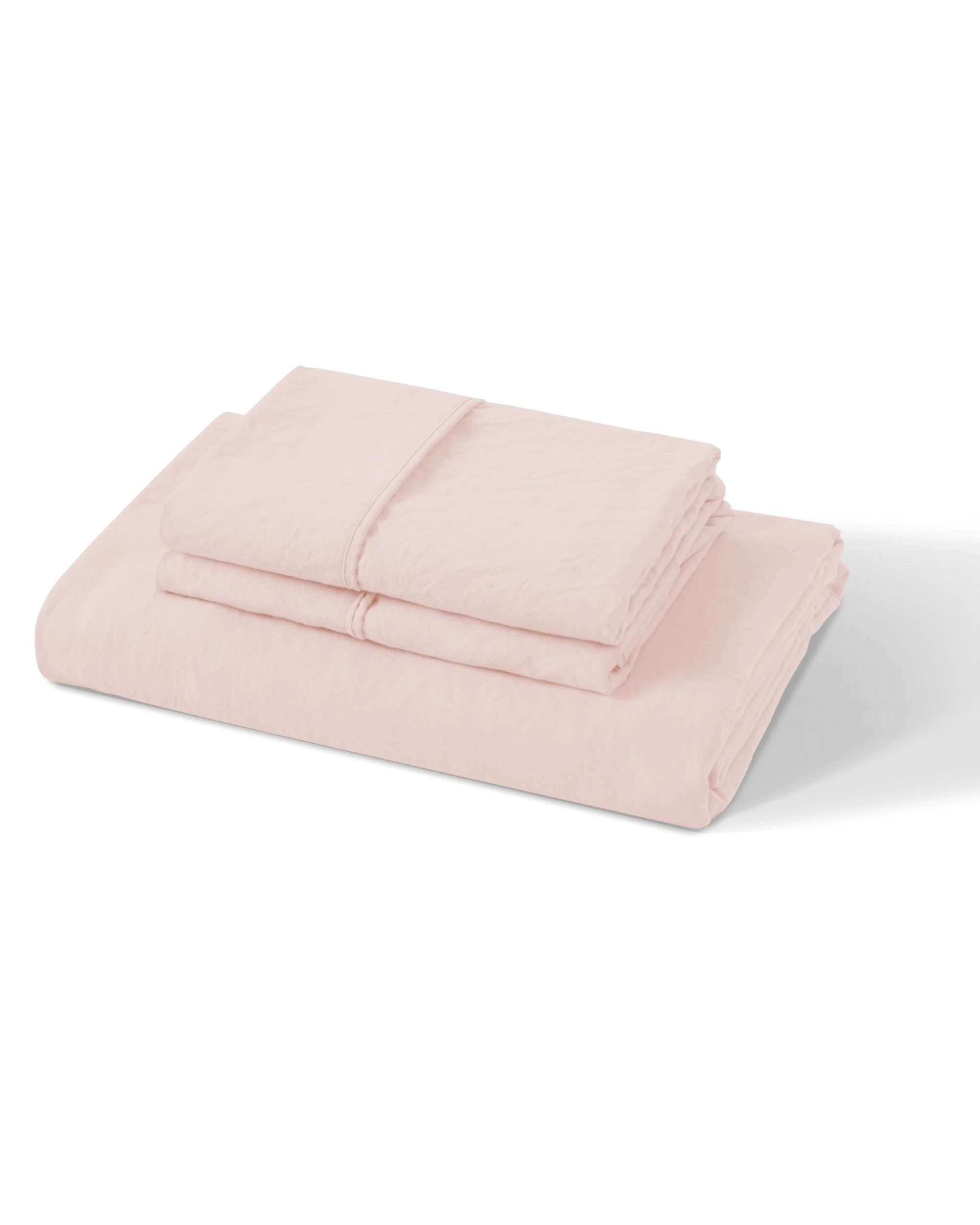 8 Dreamaker Superfine Washed Microfibre Combo Fitted Sheet Set - Queen Bed - Blush Pink, 8 of 9