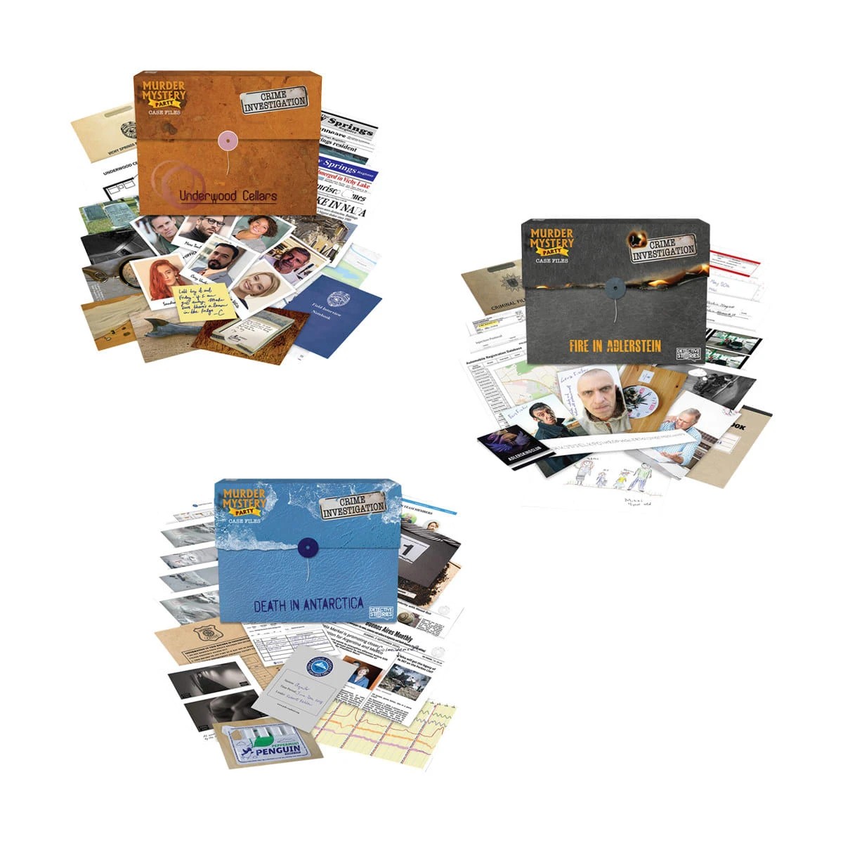 1 Murder Mystery Party Case Files - Assorted, 1 of 4