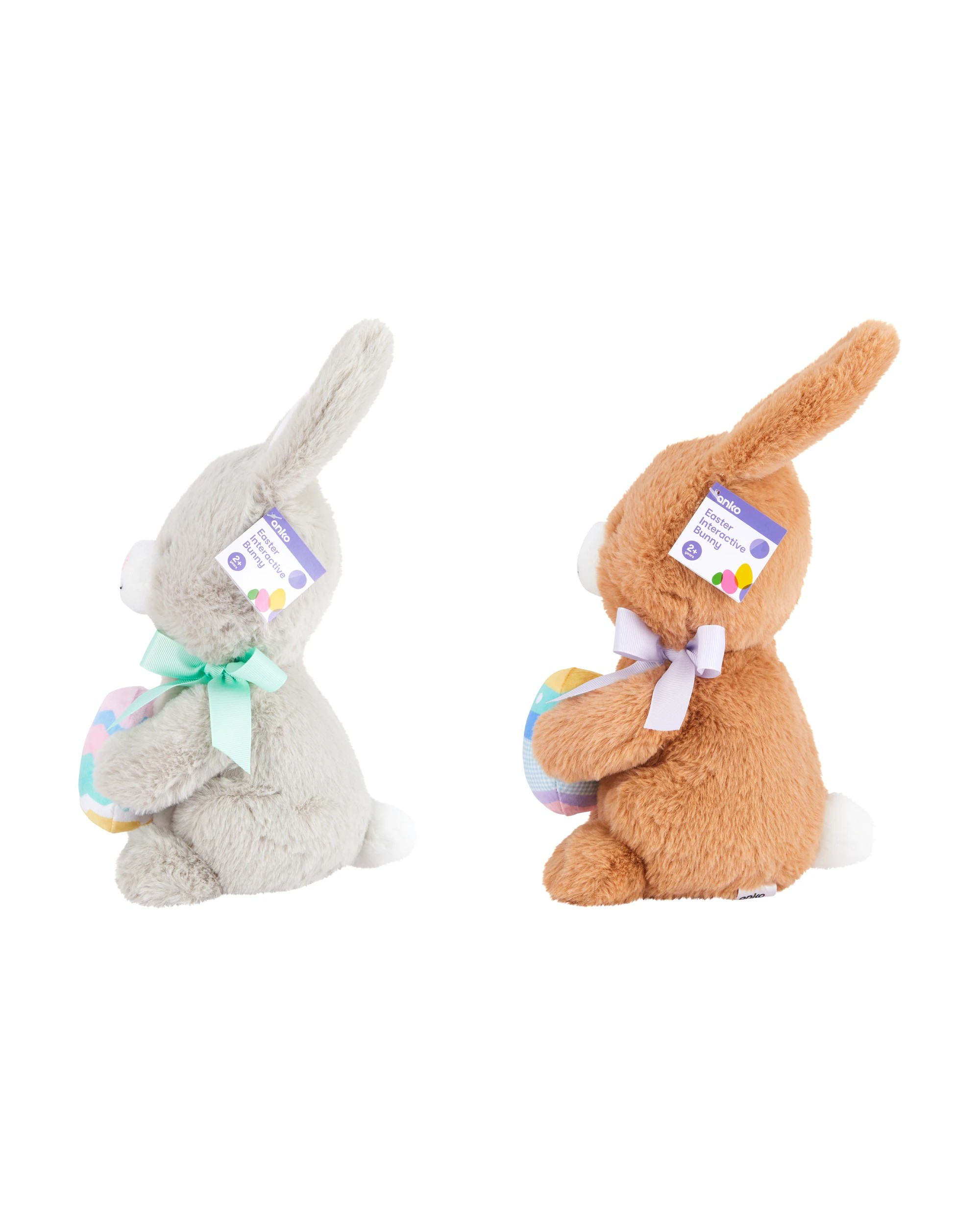 4 Easter Interactive Bunny Plush Toy - Assorted, 4 of 4