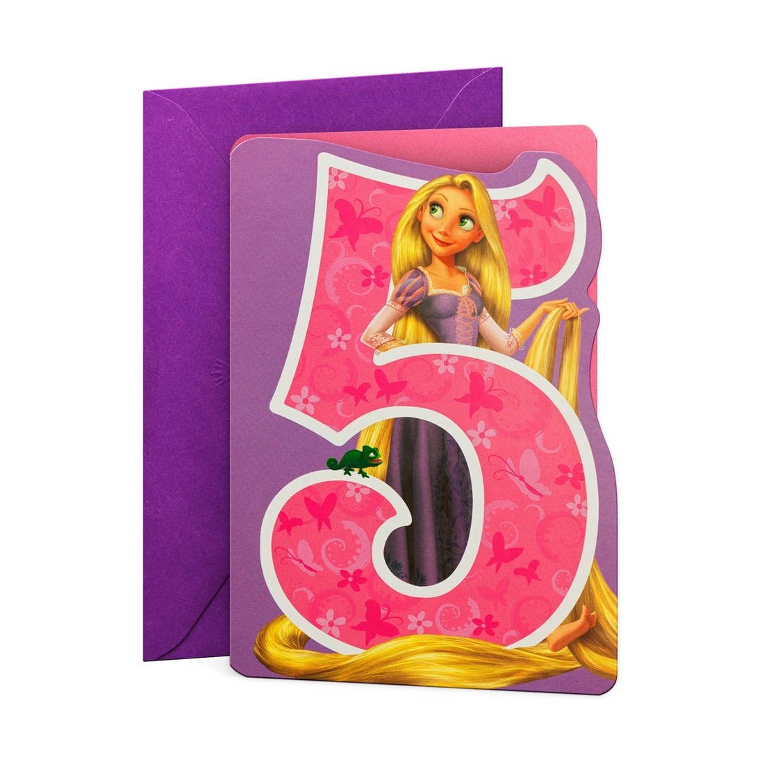 1 Hallmark Disney Tangled Birthday Card - Age 5, 1 of 3