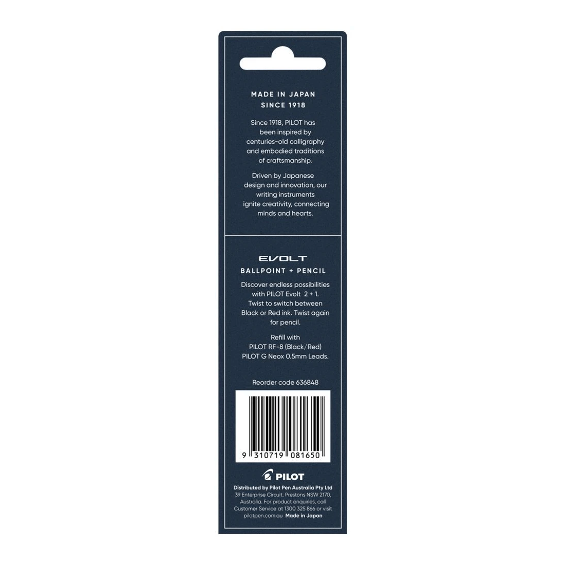 7 PILOT Evolt 2 + 1 Multifunction Ballpoint Pen Blue Barrel, 7 of 7