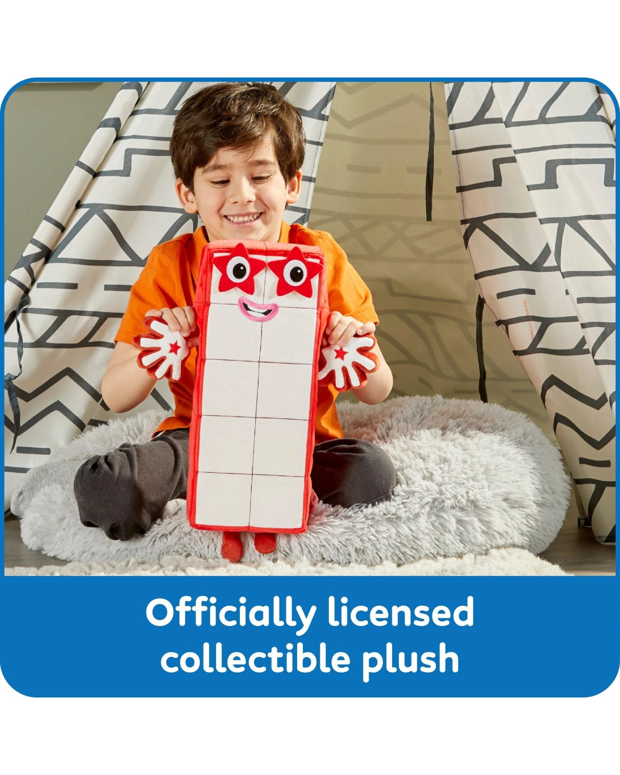 6 Numberblocks Ten Playful Pal Plush, 6 of 6