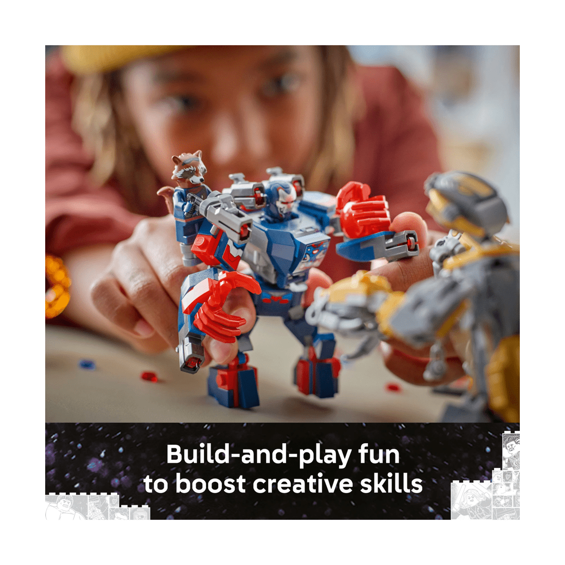 5 LEGO Marvel Super Heroes Avengers: Endgame Thor vs. Chitauri 76322, 5 of 10