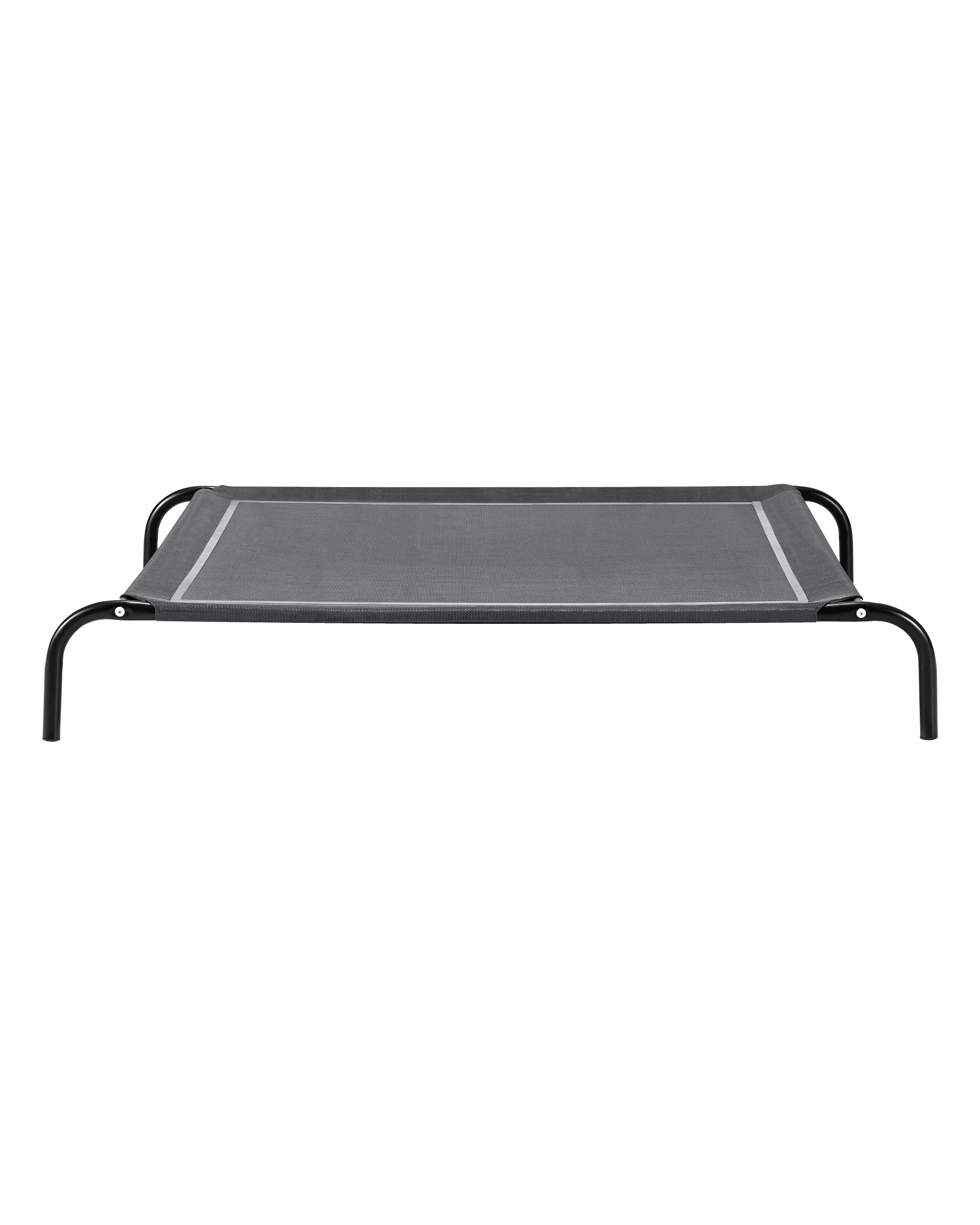 2 Petzly 65x87cm Elevated Trampoline Raised Pet Dog Bed Washable Breathable Mesh Grey, 2 of 6