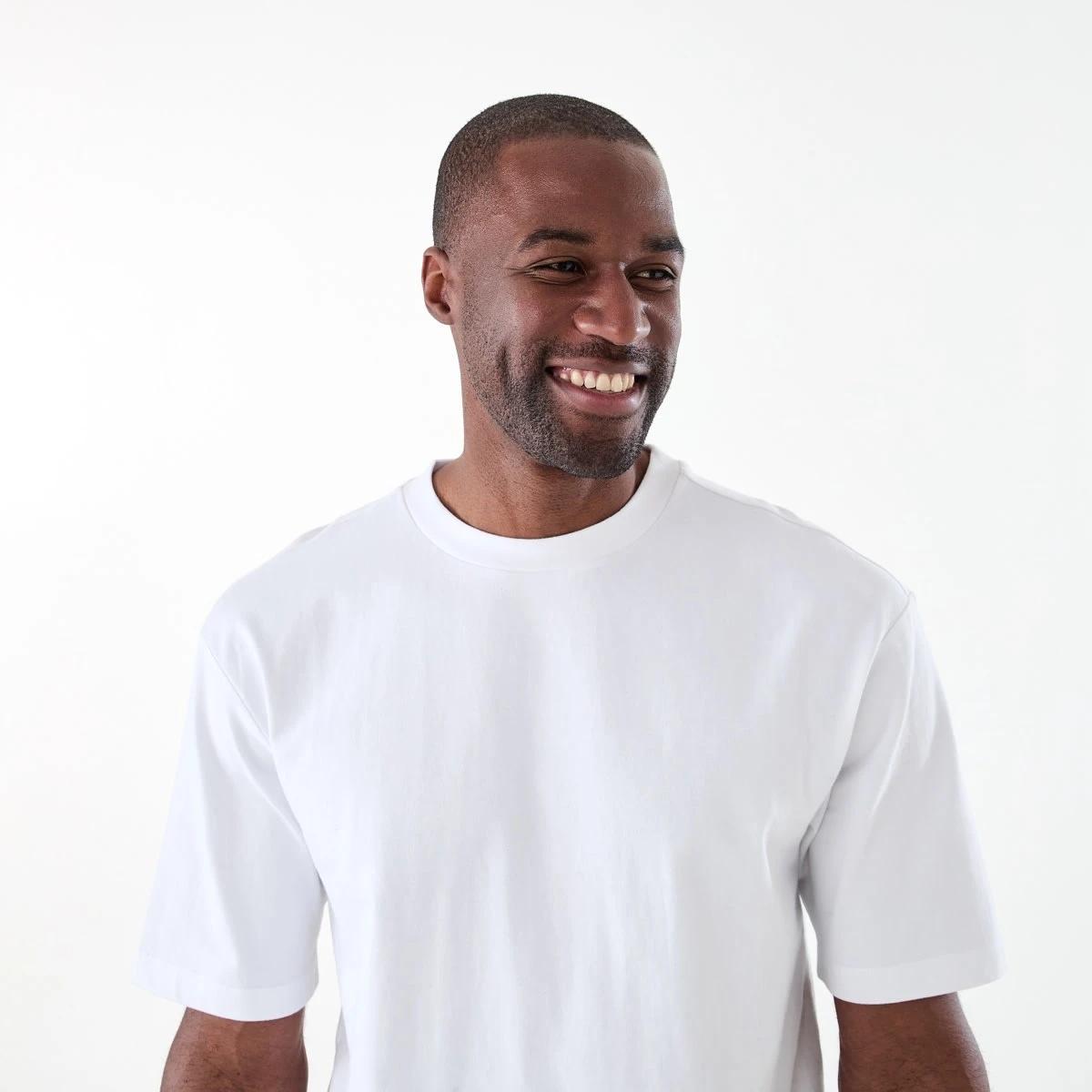 4 Oversized Heavyweight T-shirt WHITE, 4 of 6