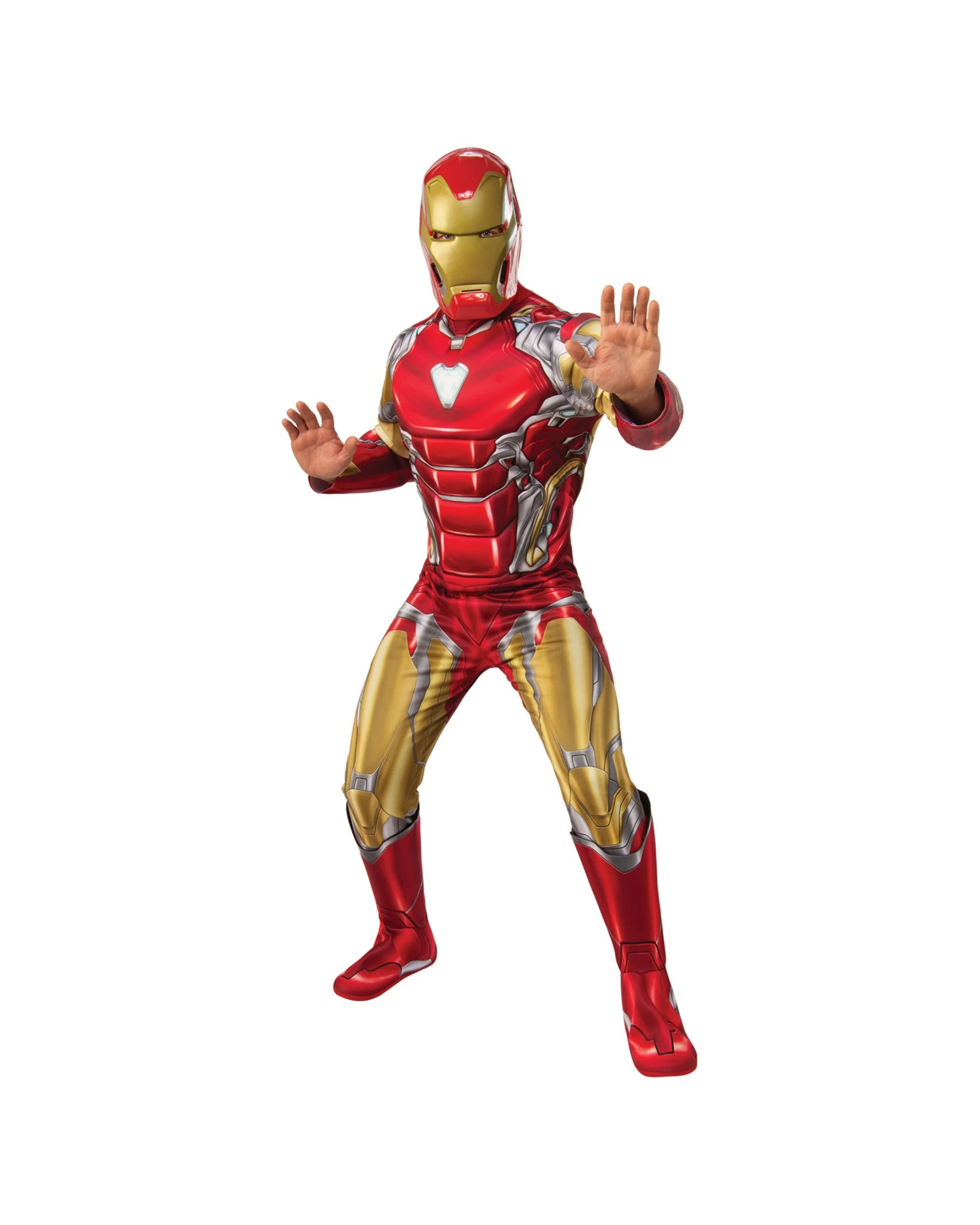 1 Marvel Iron Man Deluxe Avengers 4 Dress Up Costume Size XL - Multi, 1 of 3