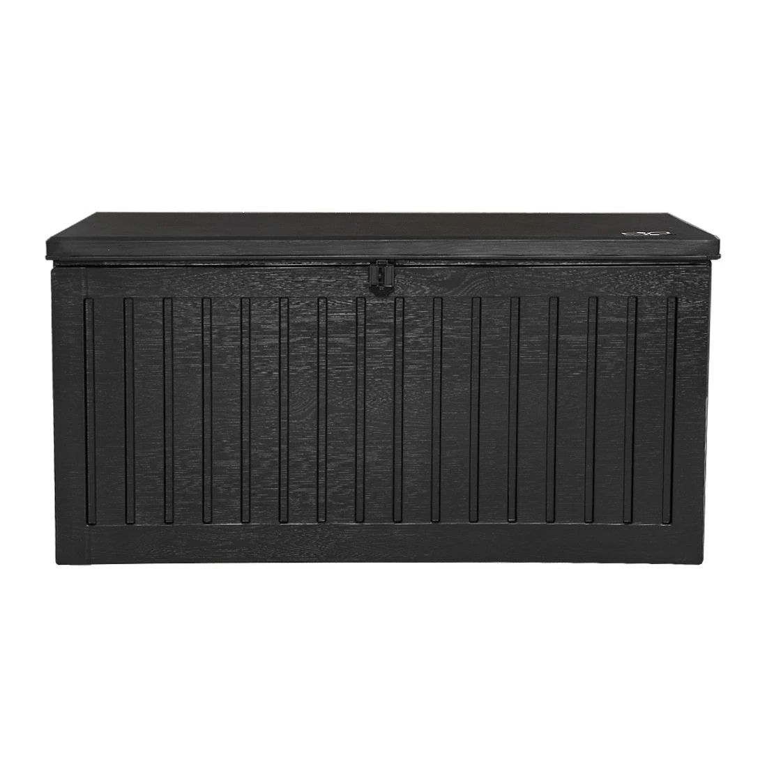 4 Gardeon Outdoor Storage Box 270L Container - Black, 4 of 8