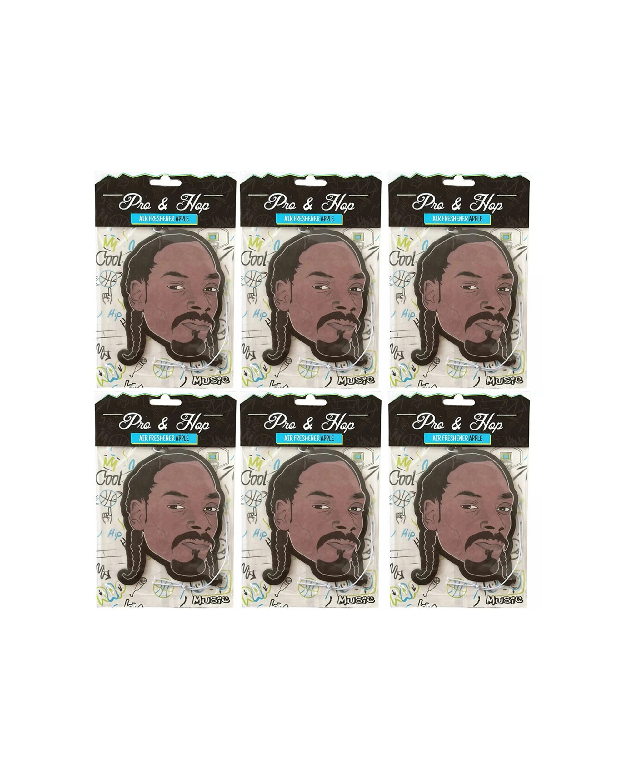 1 Pro And Hop 6PK Hanging Car Pop Culture Air Fresheners Assorted Designs - Multi, 1 of 4