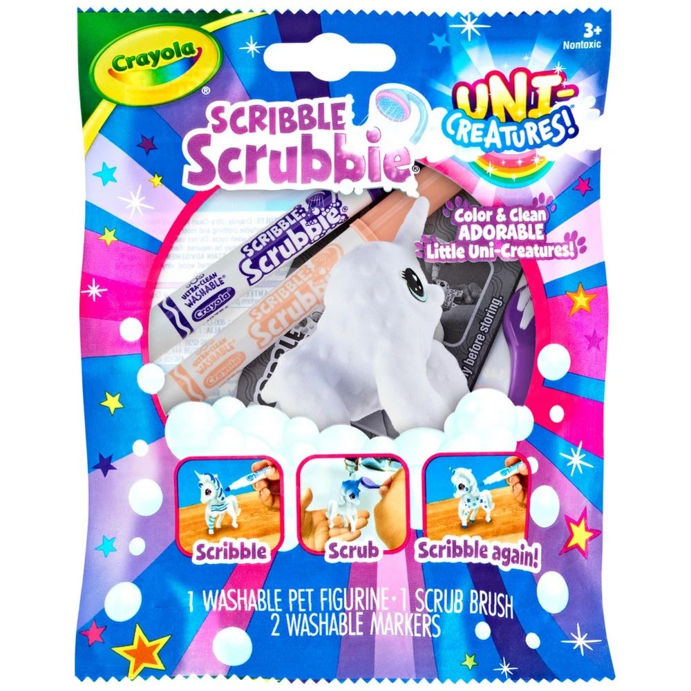 1 Crayola Scribble Scrubbies Unicreatures, 1 of 9