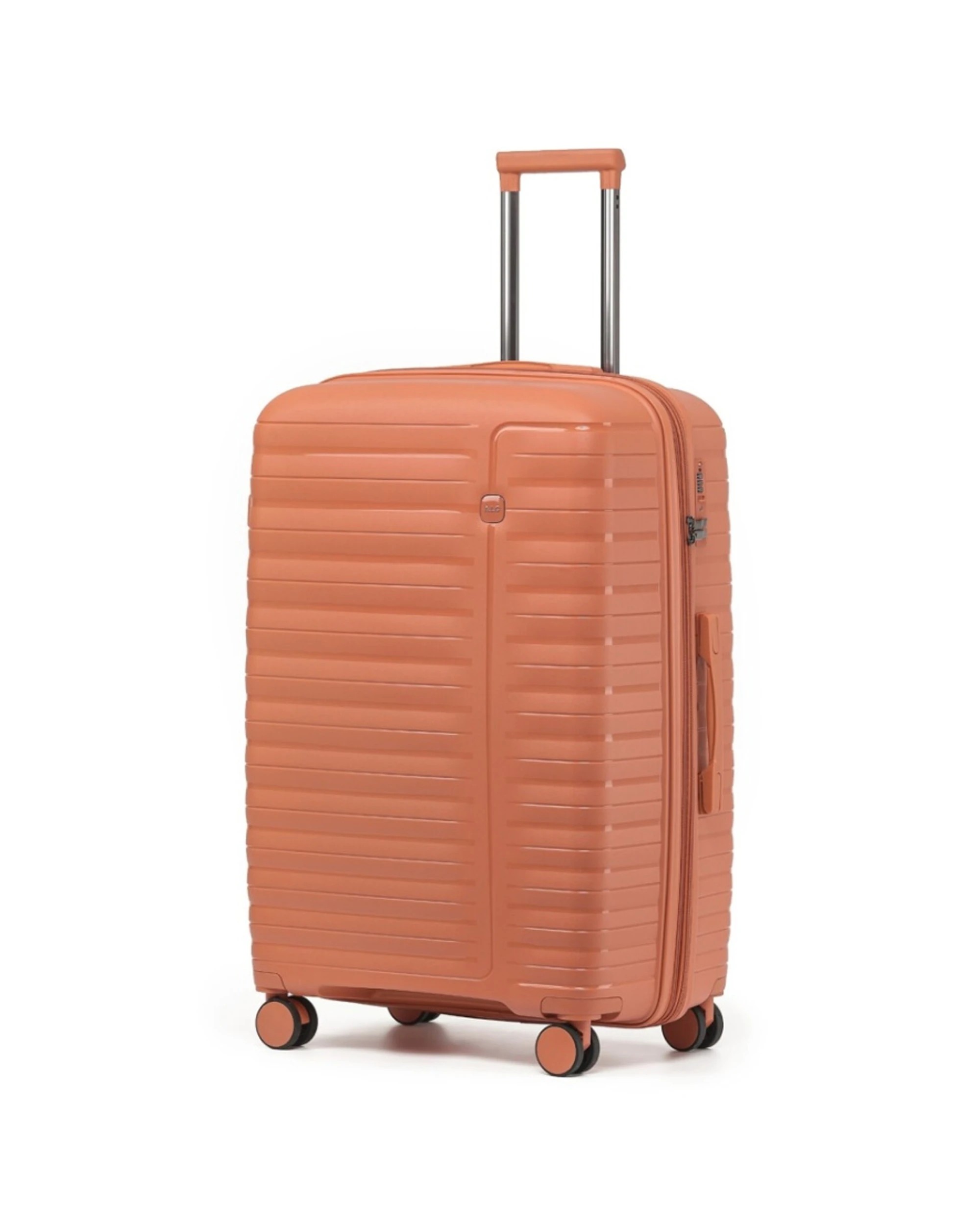 1 Tosca Astro Onboard Case Hard Shell Carry-On Suitcase Durable Travel 75cm Rust - Orange, 1 of 4