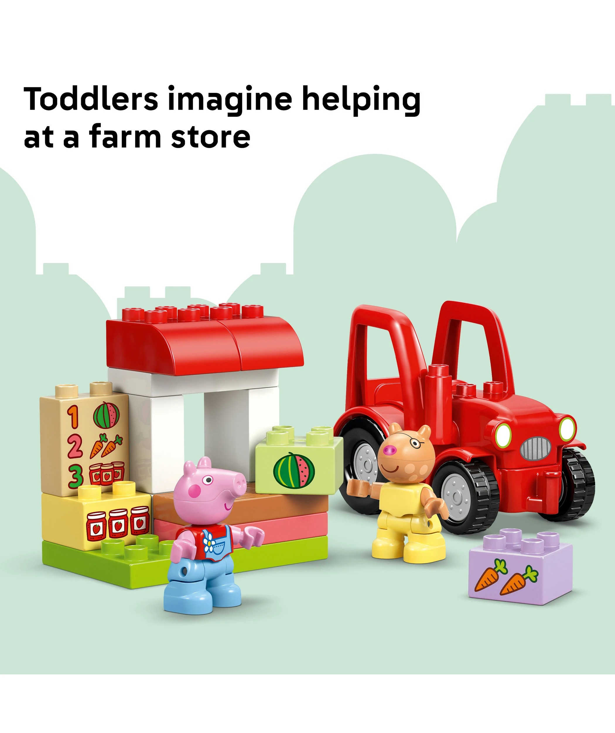 5 LEGO DUPLO Peppa Pig Tractor and Market 10468, 5 of 10