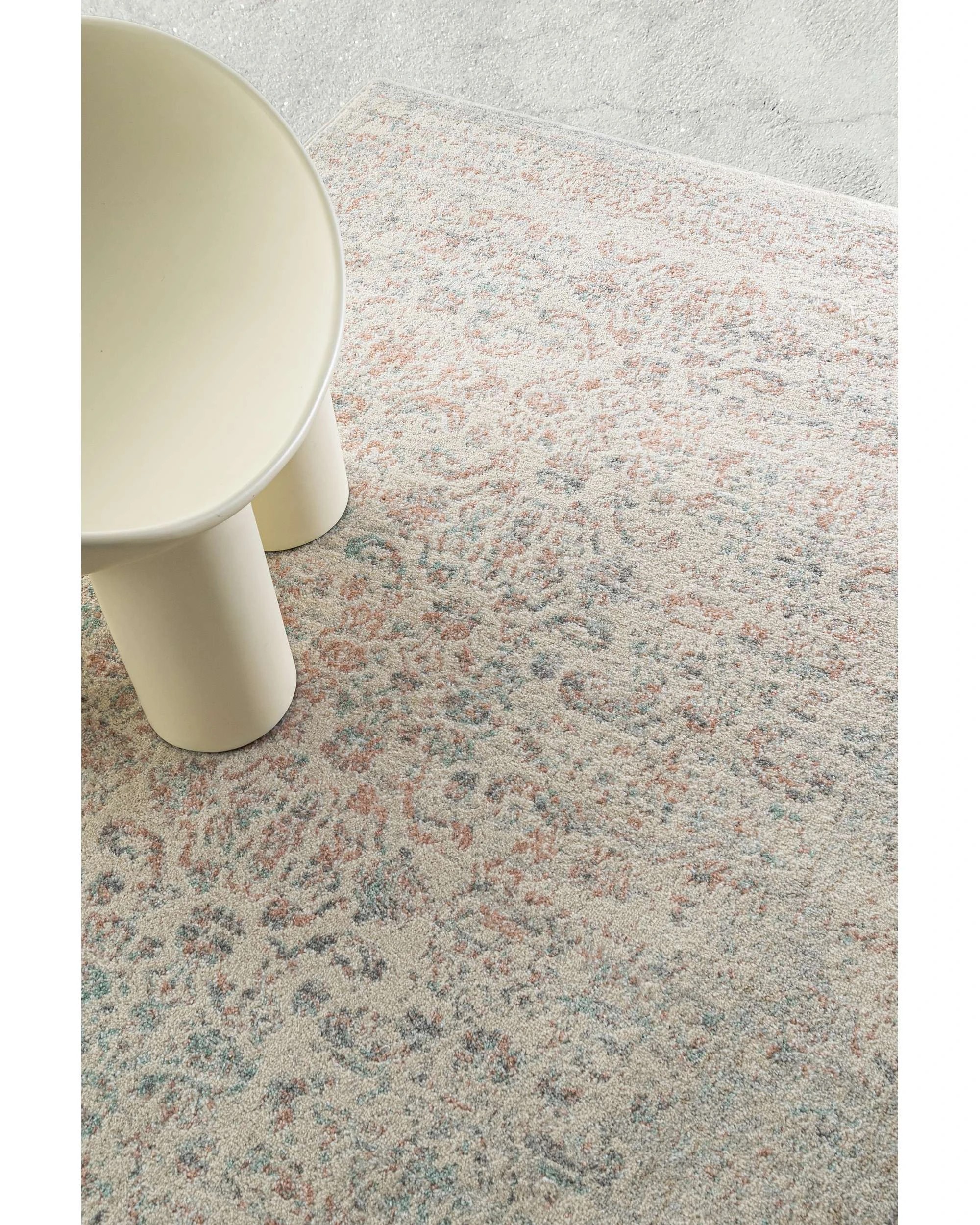 3 Loopsie Cedar Traditional Floral Rug-370cm x 280cm - White, 3 of 7