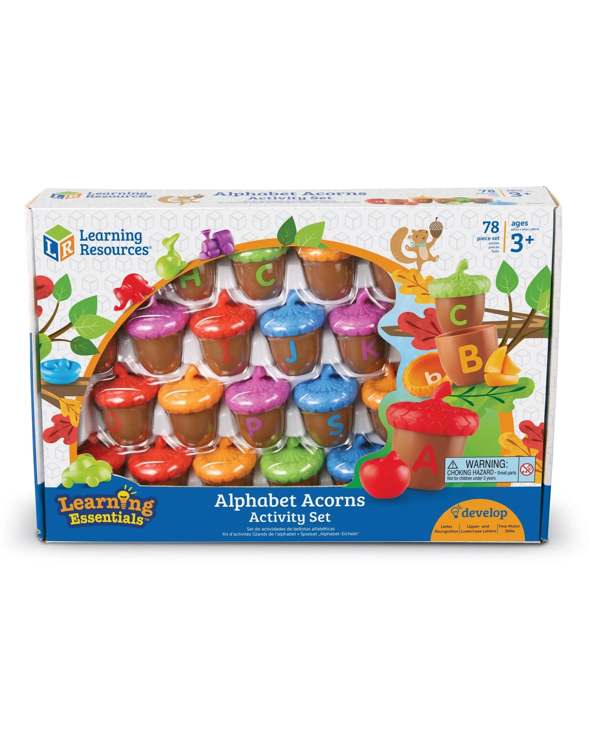 1 Learning Resources Alphabet Acorns Activity Set, 1 of 6